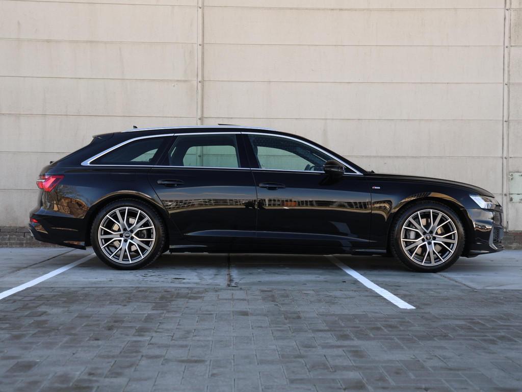 Audi A6 Avant 50 TFSI e quattro S edition | Pano | Elektr. v, Auto's, Automaat, Gebruikt, 4 cilinders, Leder en Stof