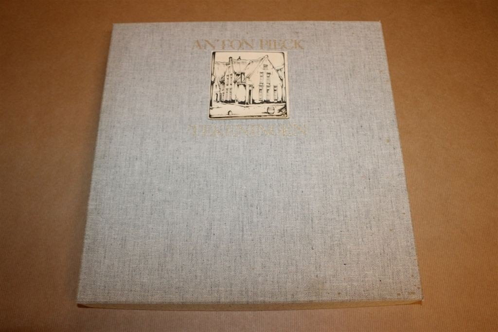 Cassette met Anton Piieck tekeningen, Ophalen of Verzenden, Voor 1940, Zo goed als nieuw, Overige onderwerpen