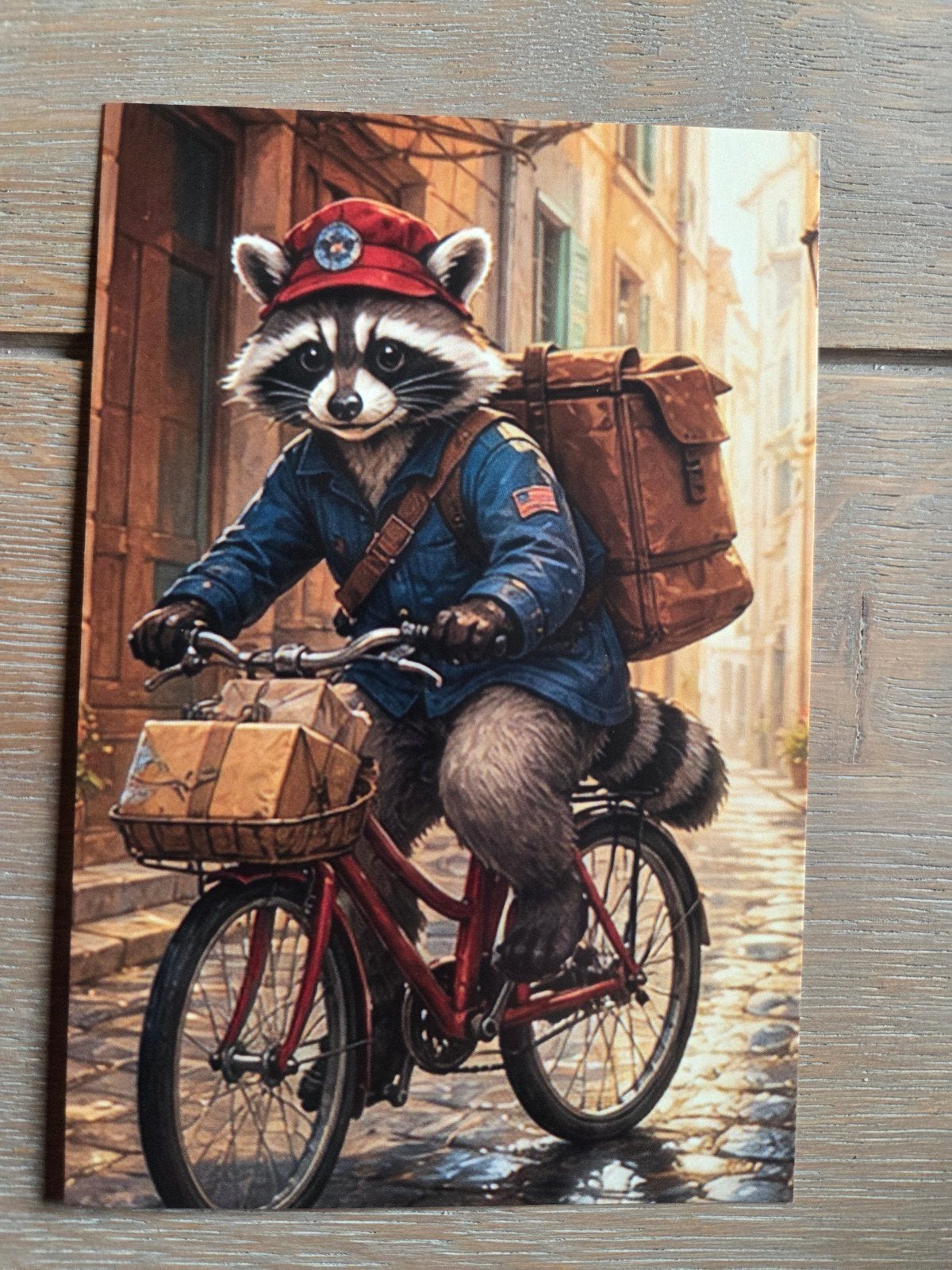 POSTBODE FIETS WASBEER, Ophalen