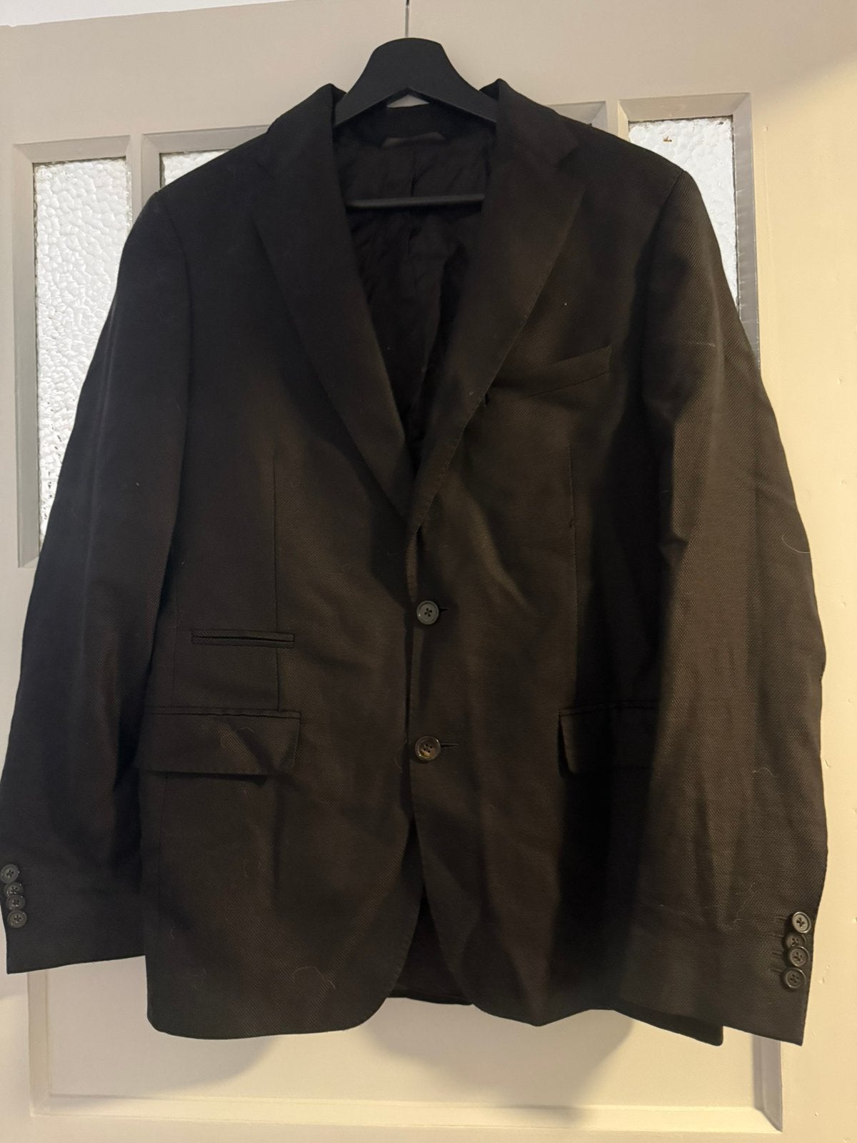 Cavallaro napoli blazer donker bruin M medium, Ophalen of Verzenden, Zo goed als nieuw, Maat 48/50 (M), Bruin