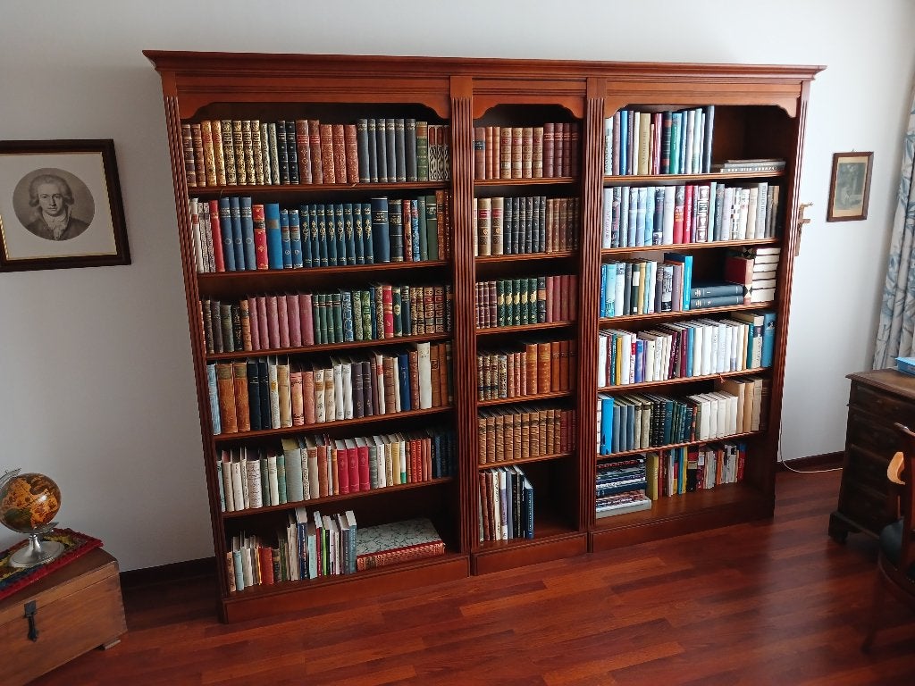 boekenkast, Huis en Inrichting, Kasten | Boekenkasten, Ophalen, Met plank(en), Gebruikt, 200 cm of meer