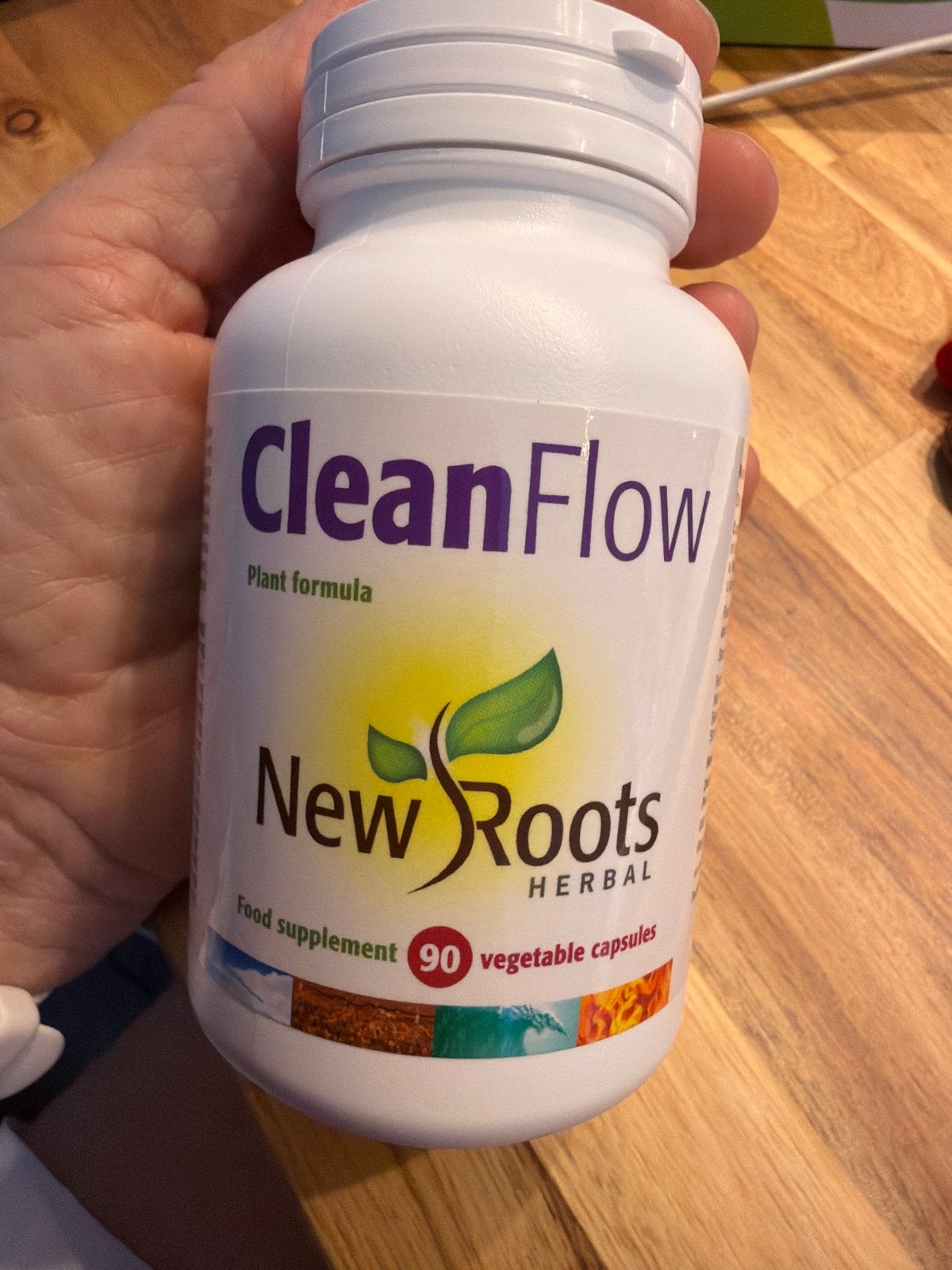 CleanFlow New Roots Herbal Voedingssupplement 90 capsules, Ophalen of Verzenden, Nieuw