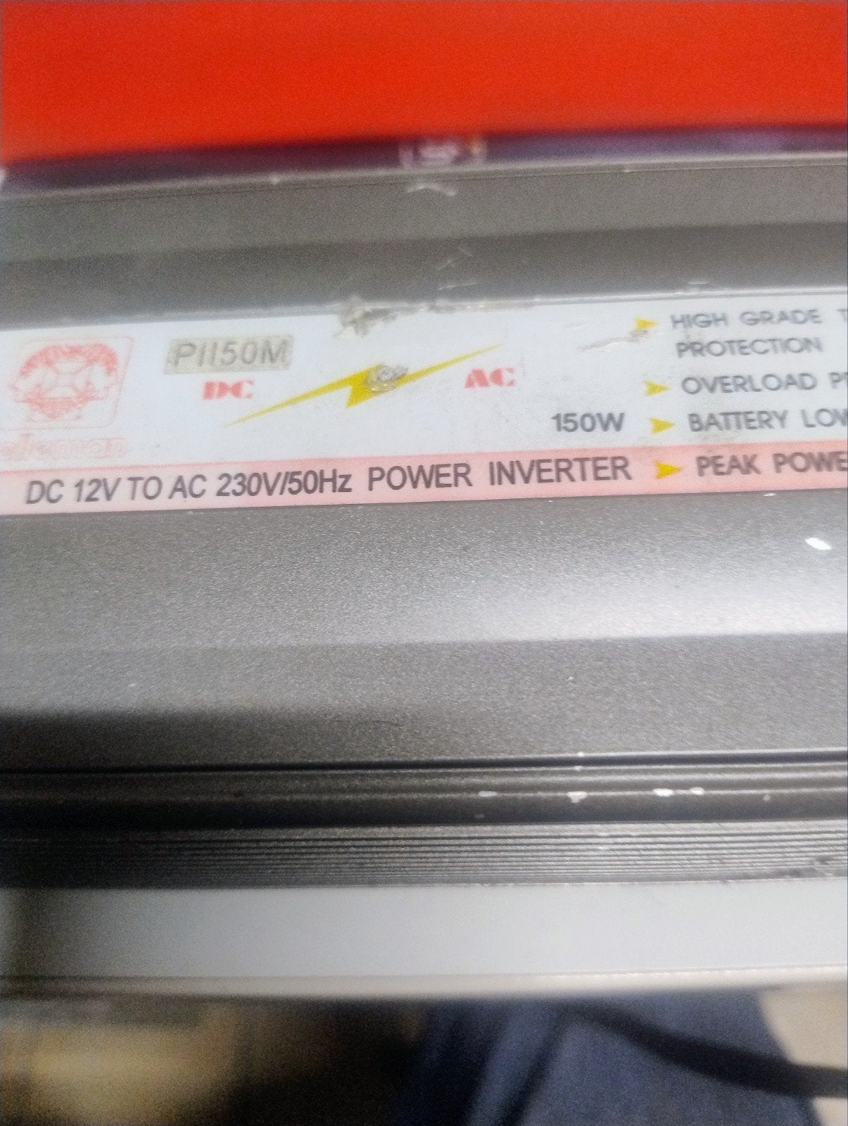 DC 12V naar AC 230V/50Hz Omvormer 150W, Ophalen of Verzenden