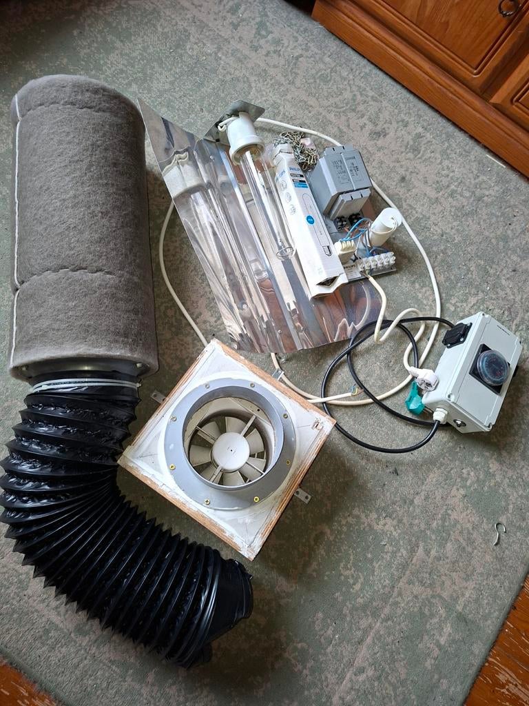 Complete Kweekset: Startklaar met Philips 400W & Filter, Tuin en Terras, Kweekspullen, Gebruikt, Overige typen, Ophalen
