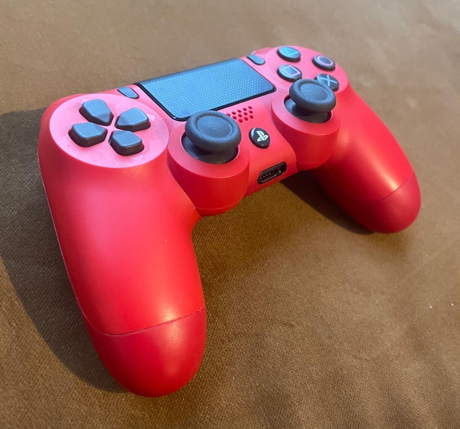 Dualshock 4 draadloze controller rood (PS4)., Ophalen, Gebruikt, Controller, PlayStation 4