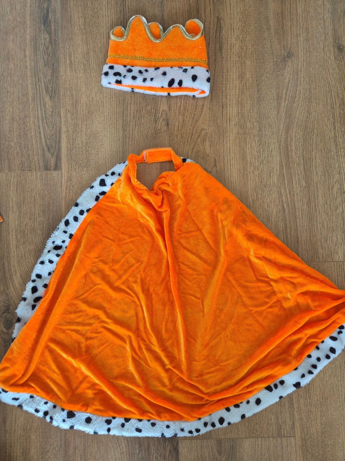 Verkleedset Koning - Cape en Kroon, Ophalen of Verzenden