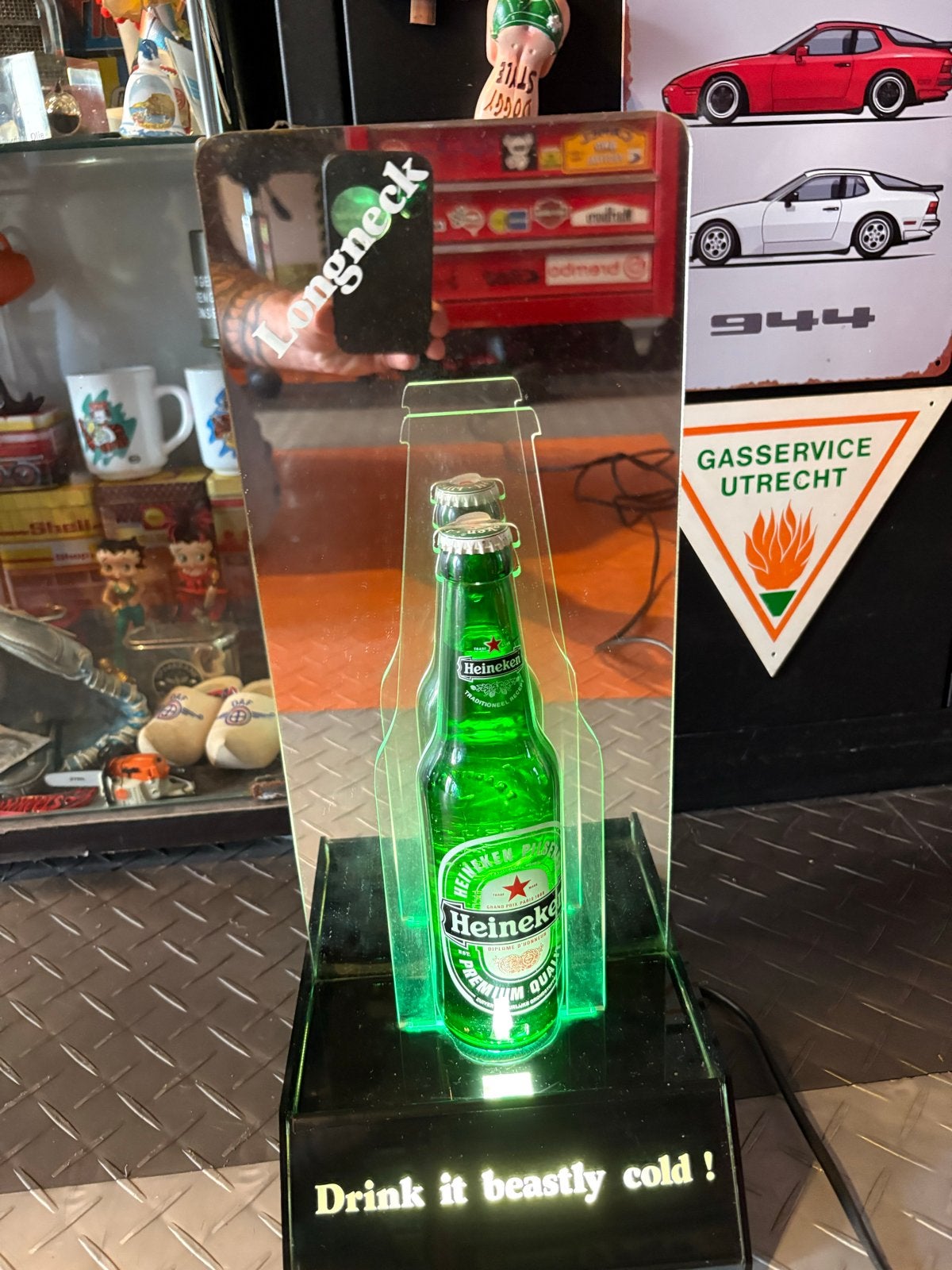 Diverse Heineken lichtbakken en feestverlichting, Verzenden, Zo goed als nieuw, Overige typen, Heineken