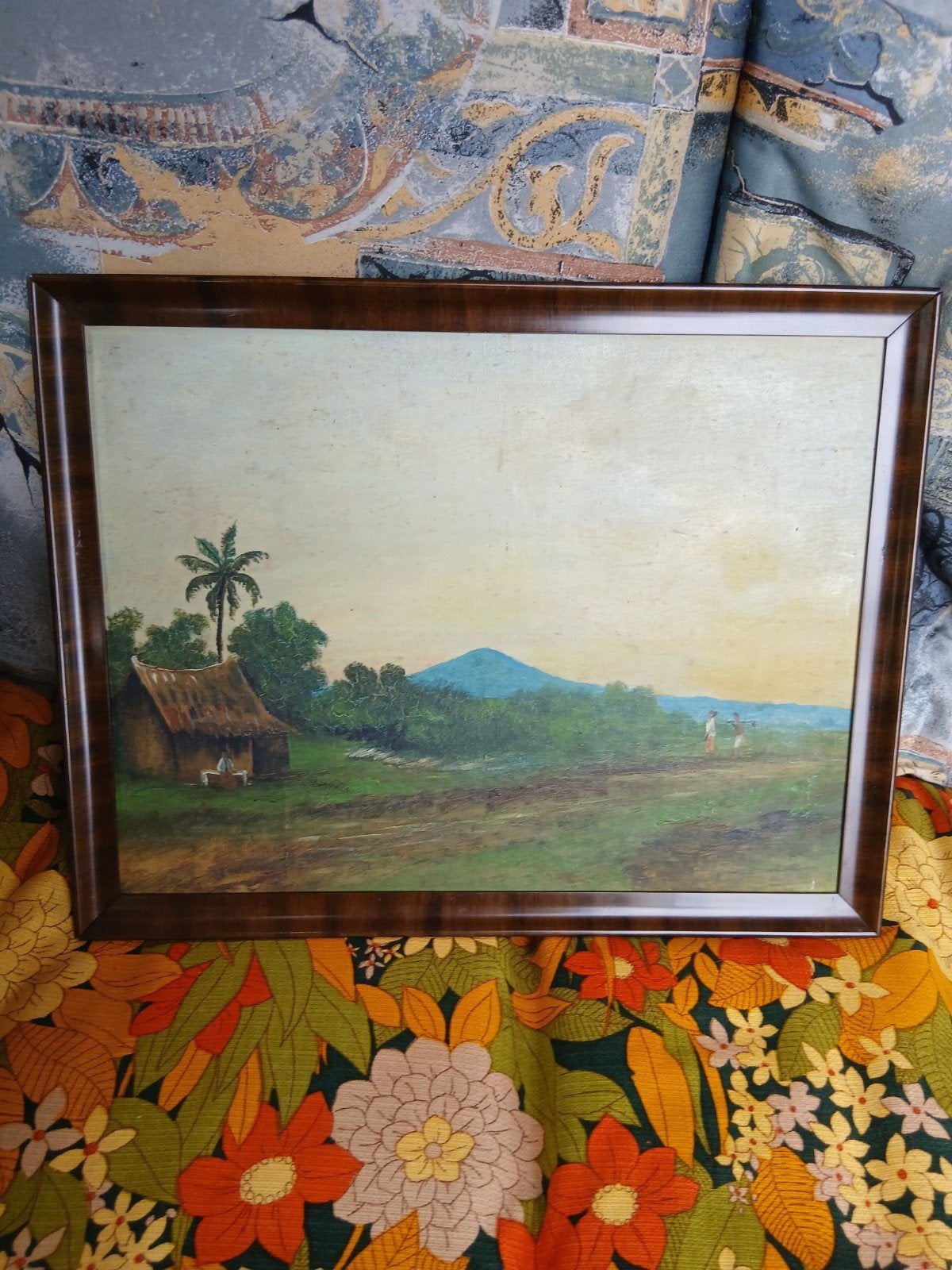 ned.indie frederik kasenda of  Ernest dezentje 44 x 34., Antiek en Kunst, Kunst | Schilderijen | Klassiek, Ophalen