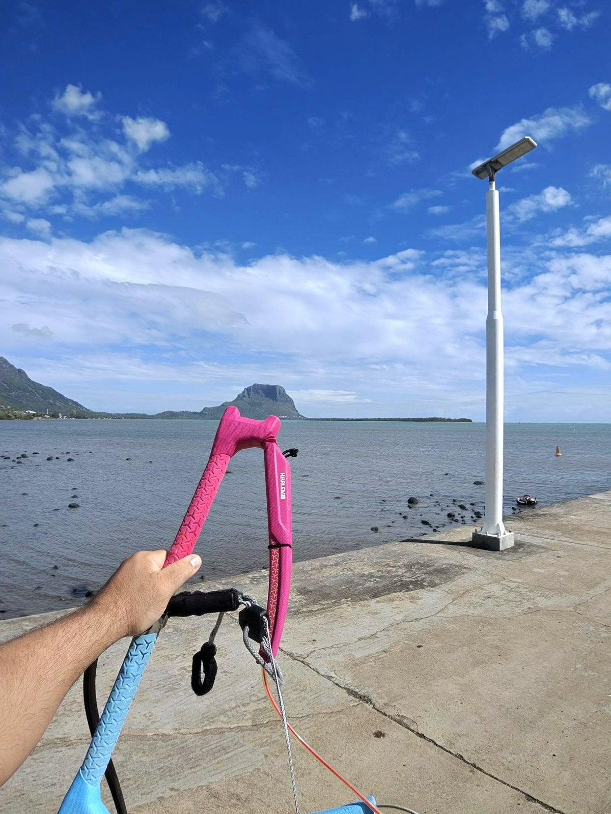 Harlem Peak Kite met Bar - Zo goed als nieuw, Geen board, Ophalen of Verzenden, Zo goed als nieuw, Bar