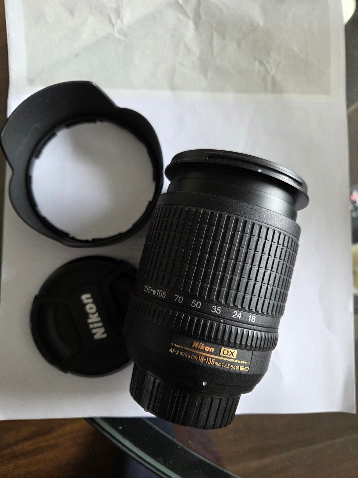 Nikon AF-S NIKKOR 18-135mm f/3.5-5.6G ED DX Lens, Autofocus, Nikon, Ophalen of Verzenden, Zo goed als nieuw