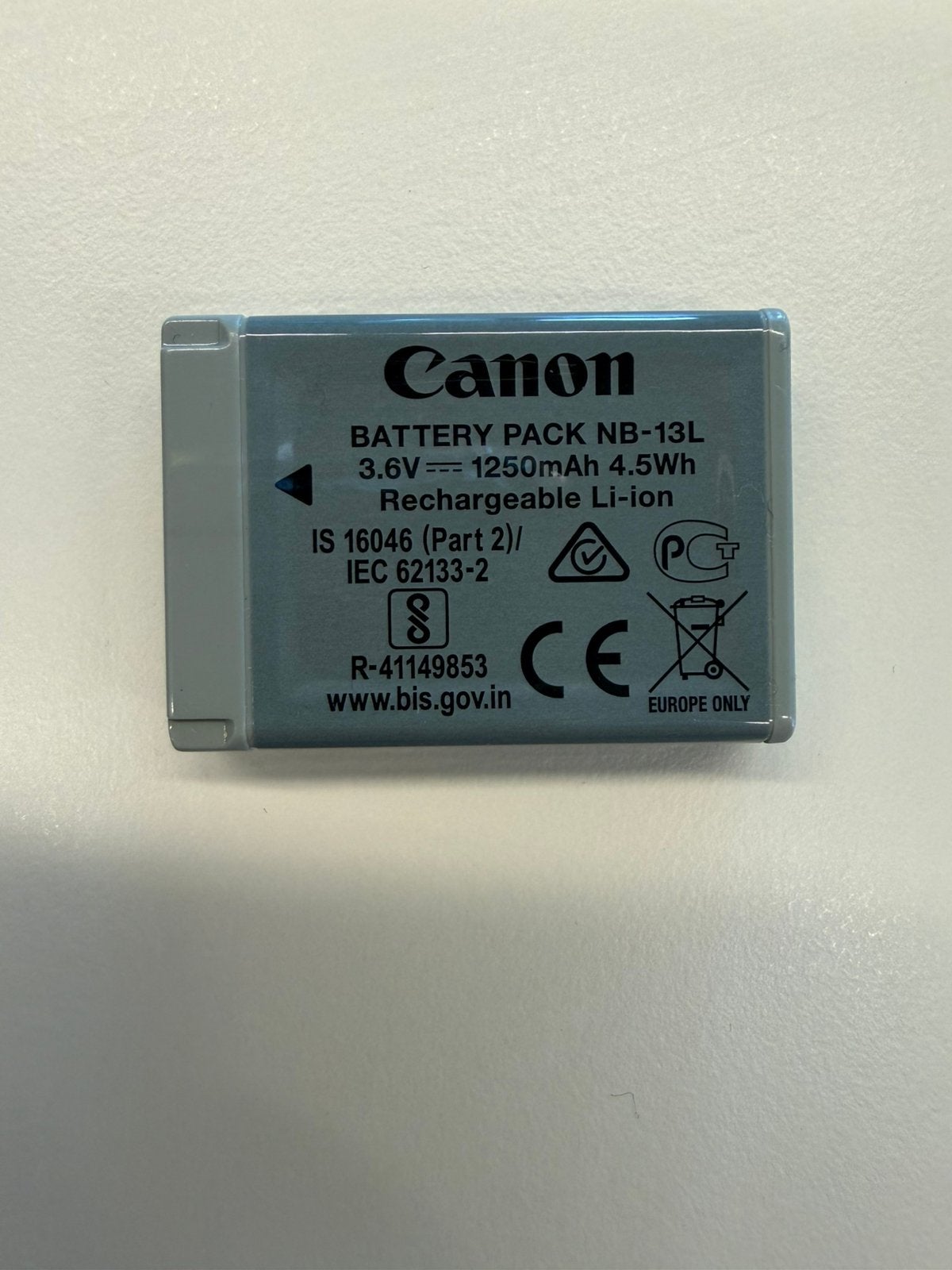 Foto 3 van Canon NB-13L Oplaadbare batterij - nieuw