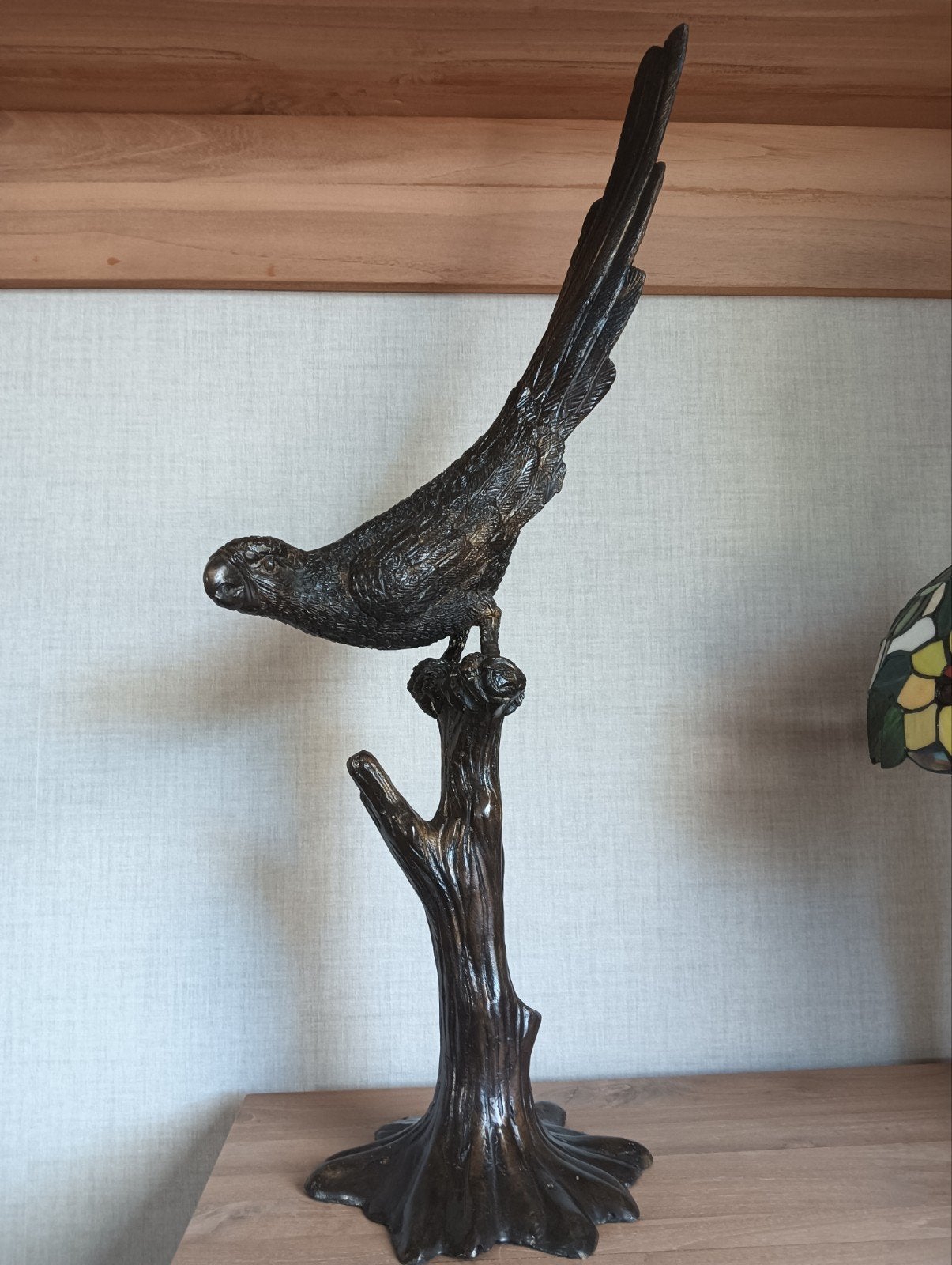 Prachtige brons papegaai ( nr 1), Antiek en Kunst, Ophalen