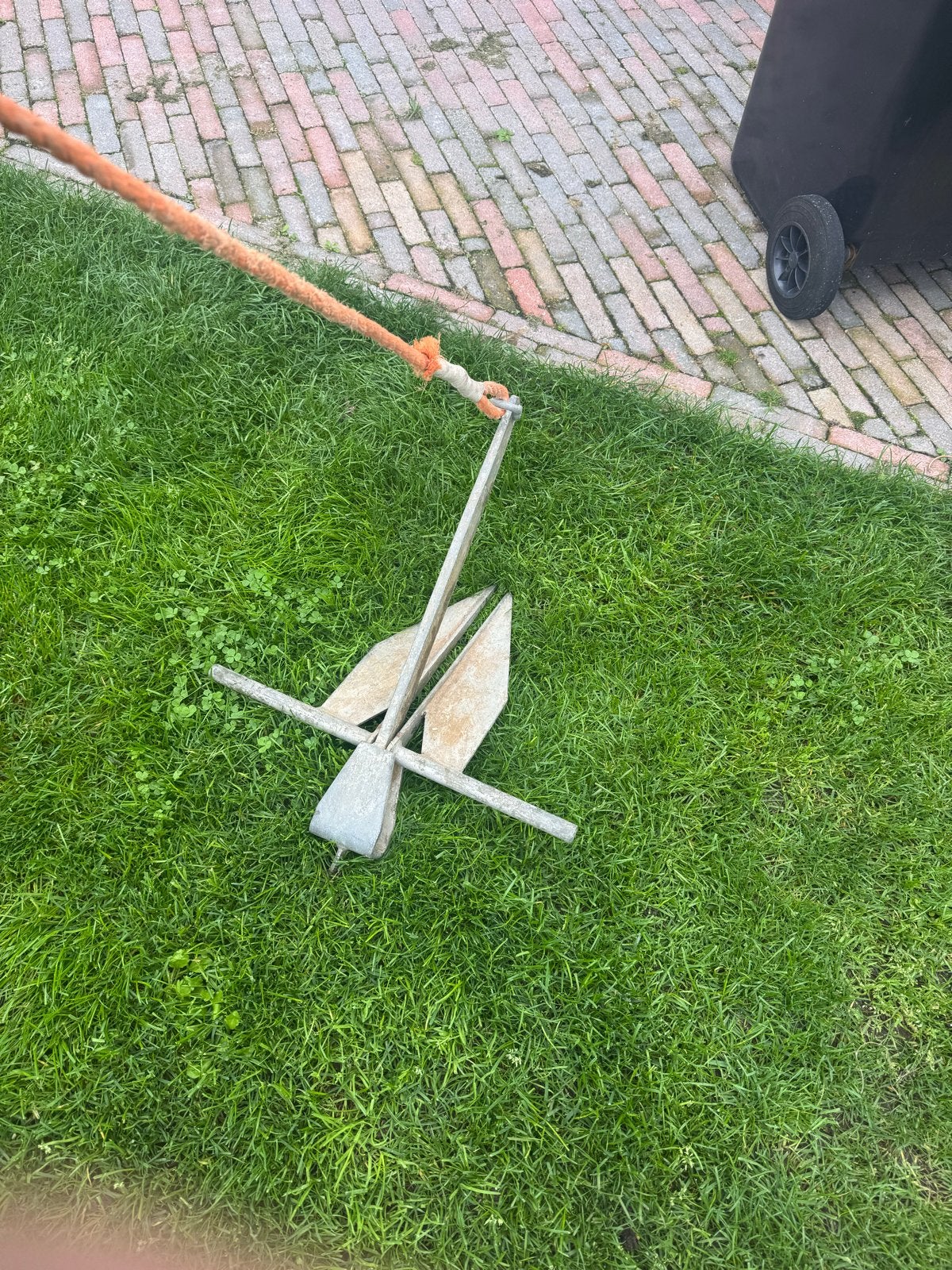 Anker met lijn, Ophalen, Gebruikt, Overige typen