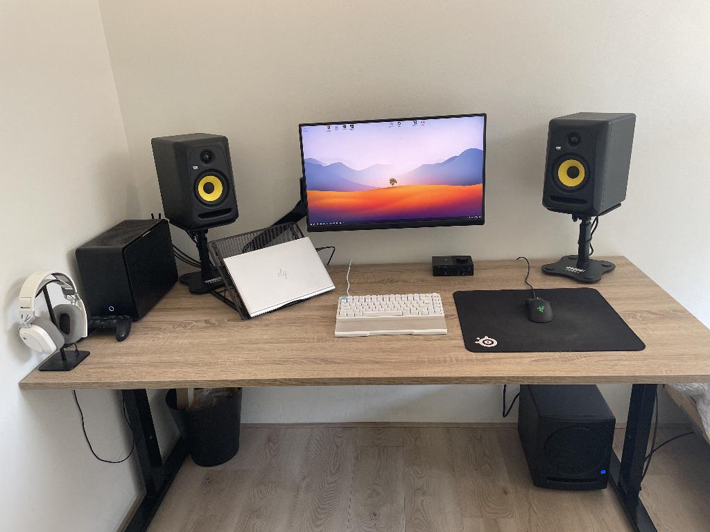 Studio set KRK Classic 5 + Presonus sub8 + Komplete Audio 2, Audio, Tv en Foto, Luidsprekers, Zo goed als nieuw, 120 watt of meer