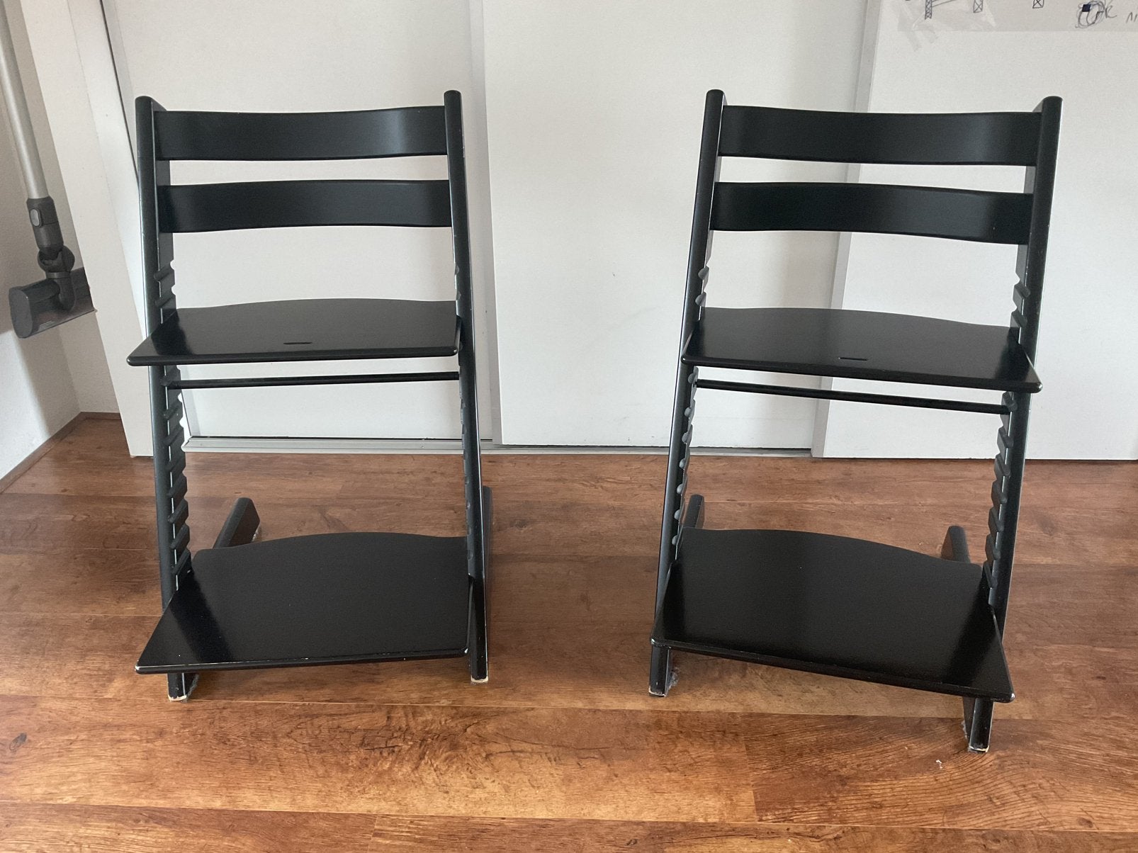 Stokke Tripp Trapp - Zwart, Ophalen of Verzenden, Gebruikt, Meegroeistoel