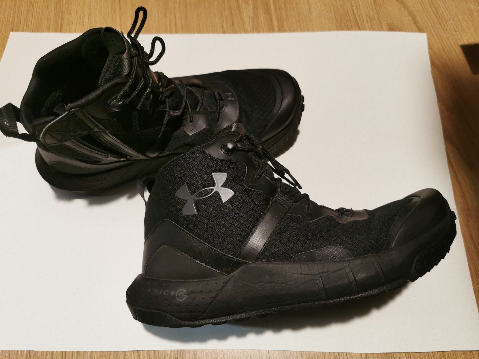 Under Armour Combat Boots Zwart Maat 44.5 met Zijrits, Kleding | Heren, Schoenen, Ophalen of Verzenden, Zwart, Boots