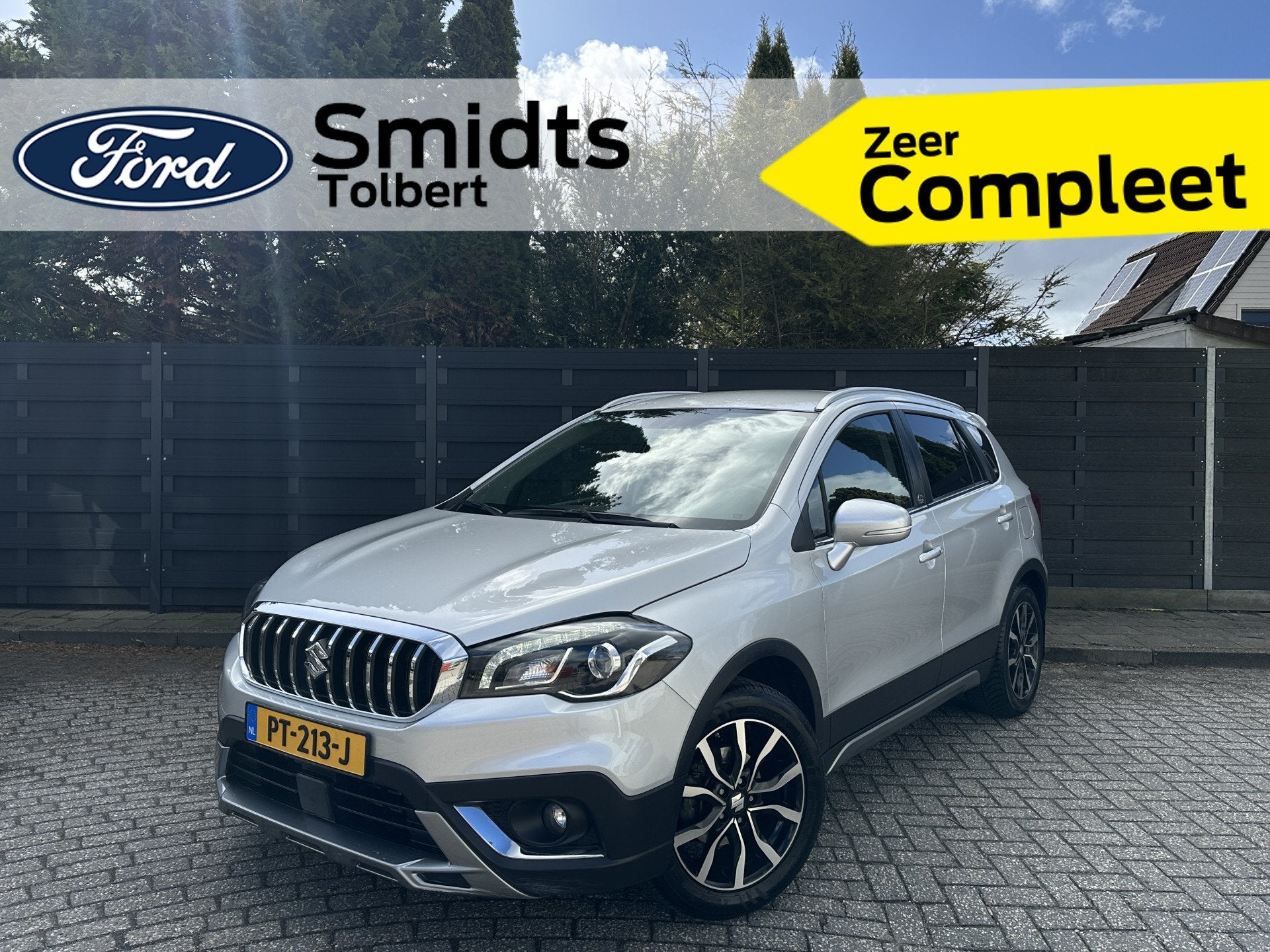 Suzuki S-Cross 112PK Boosterjet Rhino | Automaat | Afn. Trek, Auto's, Stof, Gebruikt, 400 kg, Origineel Nederlands