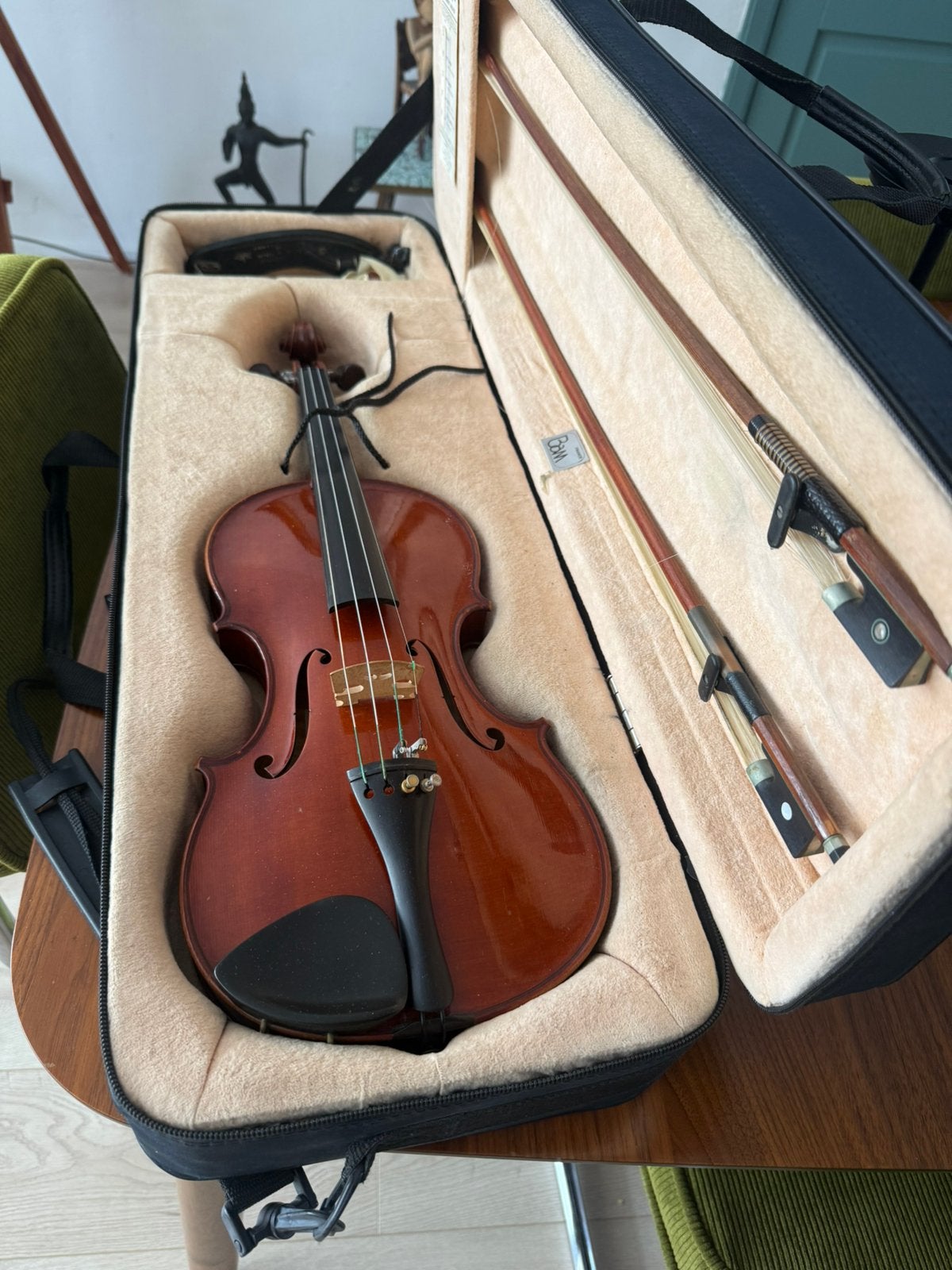 Viool Gustave Villaume 1944, Muziek en Instrumenten, Strijkinstrumenten | Violen en Altviolen, Ophalen, Gebruikt, Viool, 4/4-viool