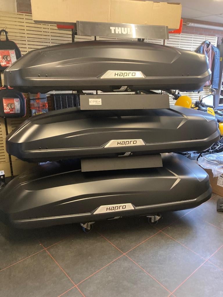 GROTE UITVERKOOP HAPRO DAKKOFFERS IN DOORN, Auto diversen, Dakkoffers, Ophalen, Nieuw