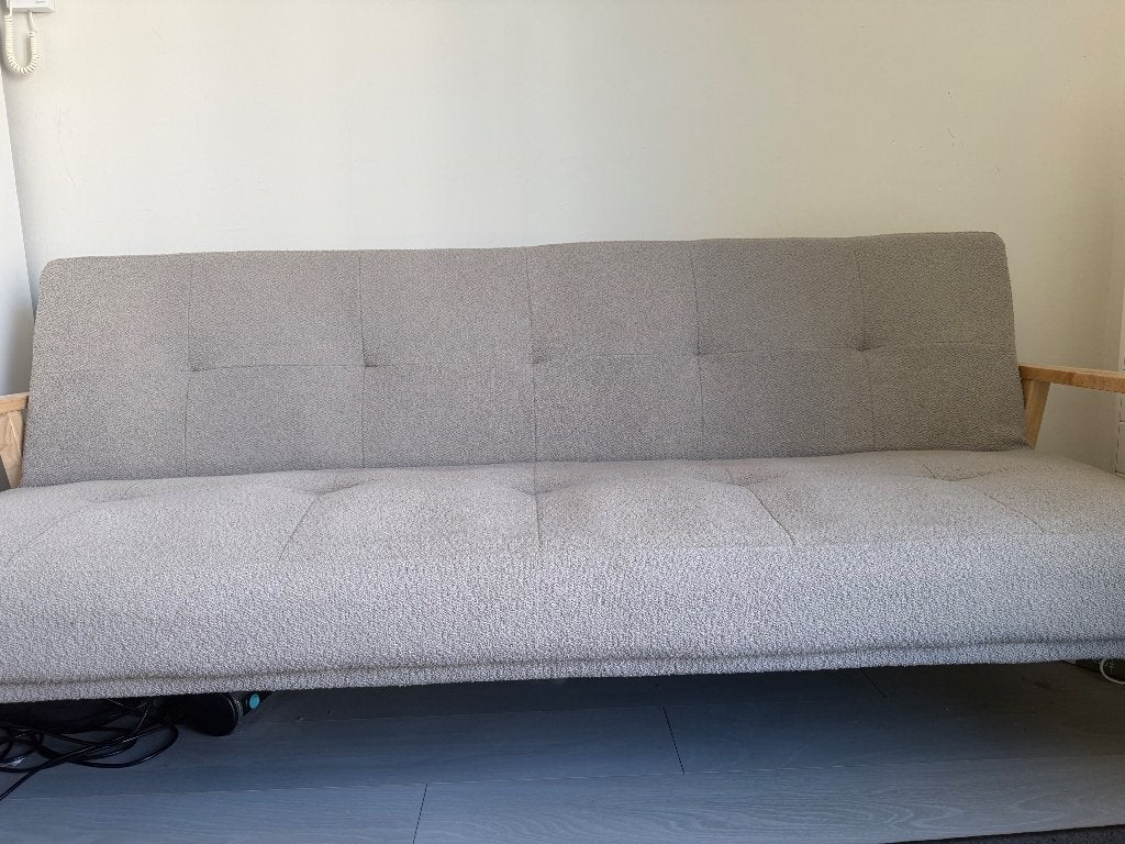 Slaapbank, Ophalen, Minder dan 75 cm, Driepersoons, Rechte bank