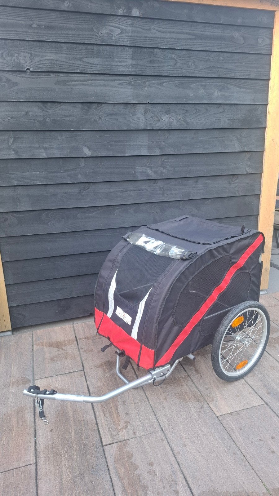 Honden fietskar doggy deluxe maat L, Ophalen, Zo goed als nieuw, Hondenkar