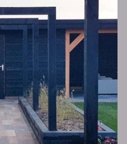 Te koop zwart of blank palen balken voor pergola of schuttin, Tuin en Terras, Ophalen, Nieuw