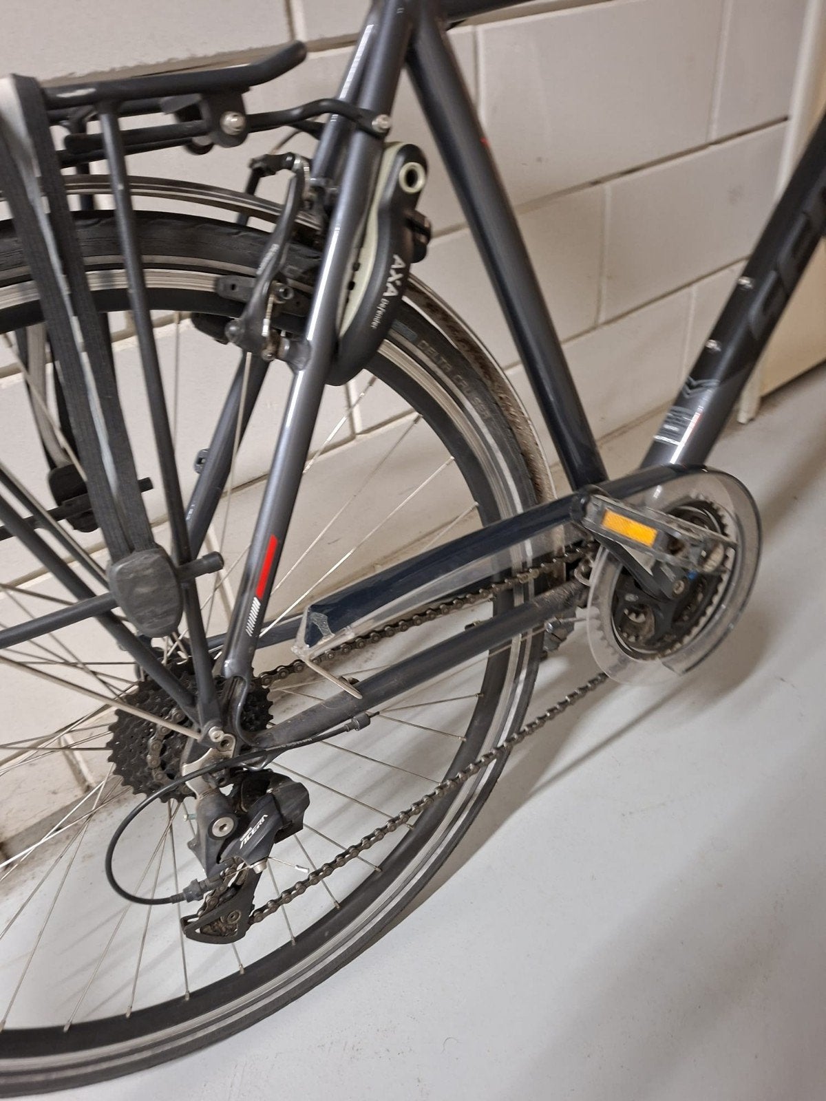 Sensa herenfiets, 28 inch, Velgrem, 56 cm of meer, Zo goed als nieuw