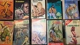 Edgar Rice Burroughs Science Fiction Boeken 10x, Ophalen of Verzenden, Gelezen, Edgar rice Burroughs