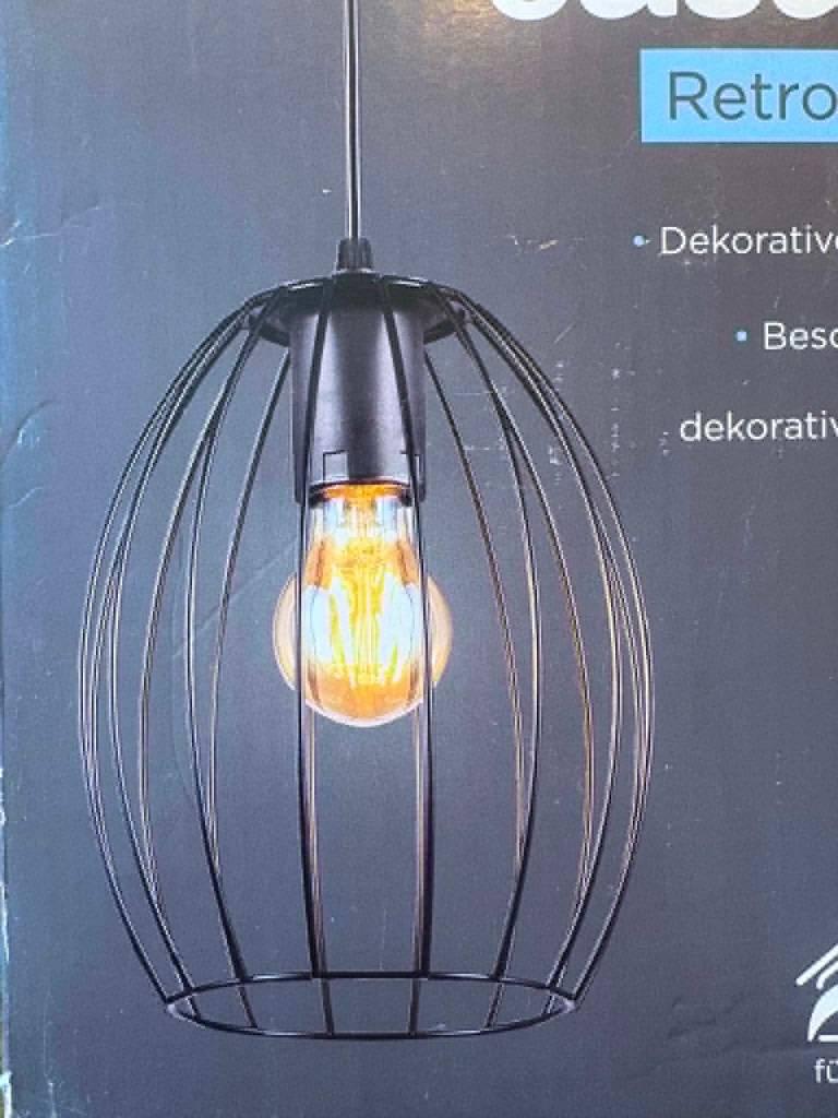 Retro Hanglamp - Industrieel Design, Ophalen of Verzenden, Nieuw, Metaal, Minder dan 50 cm
