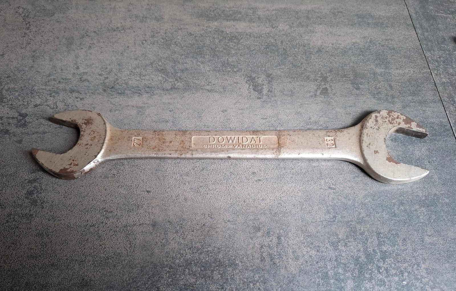 "Dowidat" dubbele steeksleutel. 27-32mm., Ophalen of Verzenden, Gebruikt
