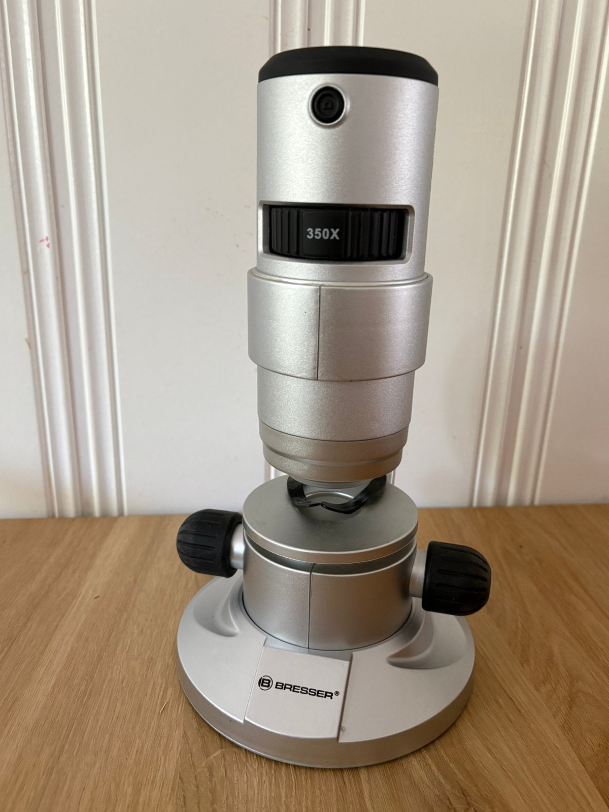 Bresser DM400 digitale USB microscoop - 20x - 80x - 350x, Ophalen of Verzenden, Zo goed als nieuw, Minder dan 400x, Biologische microscoop
