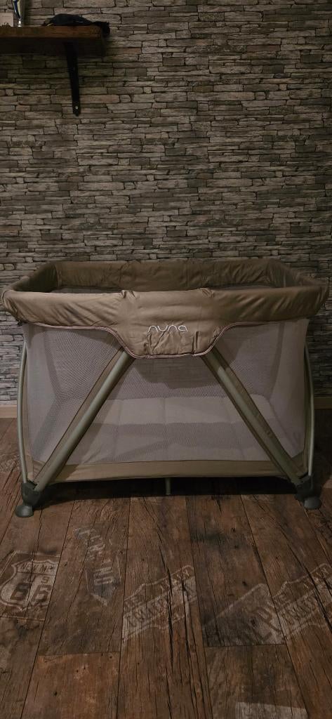 Nuna campingbedje/box, Ophalen, Zo goed als nieuw, Minder dan 140 cm, 70 tot 85 cm