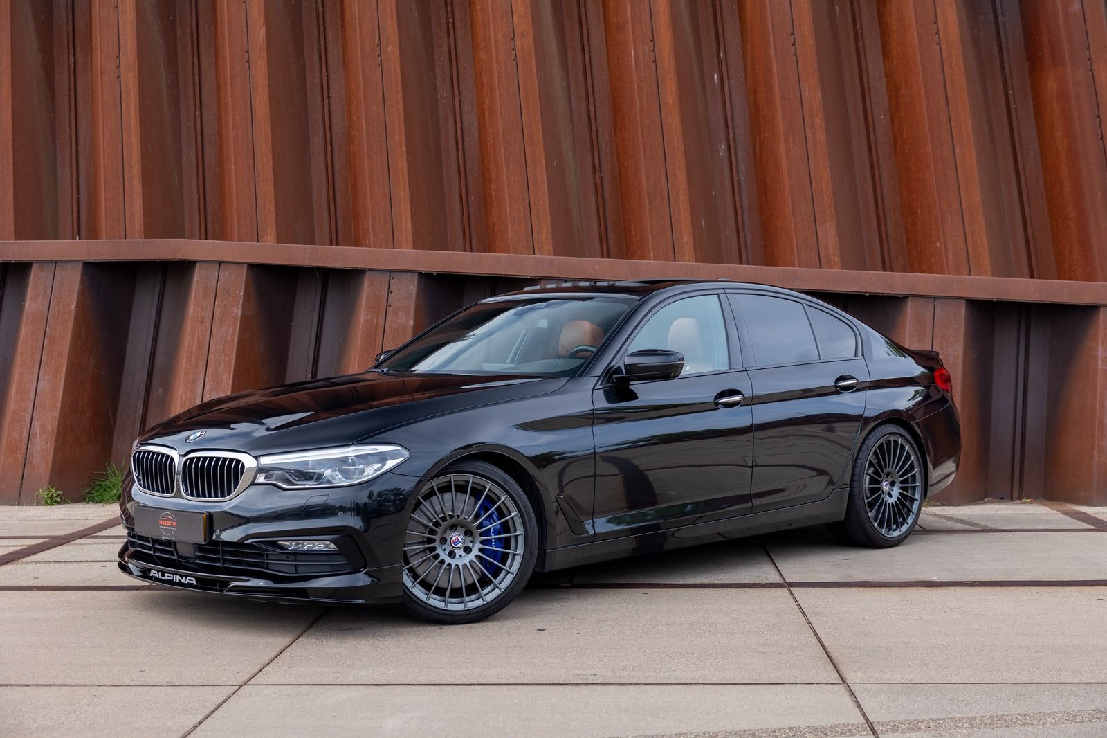 ALPINA B5 1e EIG/LAVALINA II/B&W DIAMOND/MASSAGE/SOFTCL/SPER, Auto's, Alpina, Automaat, Dealer onderhouden, Zwart, Leder