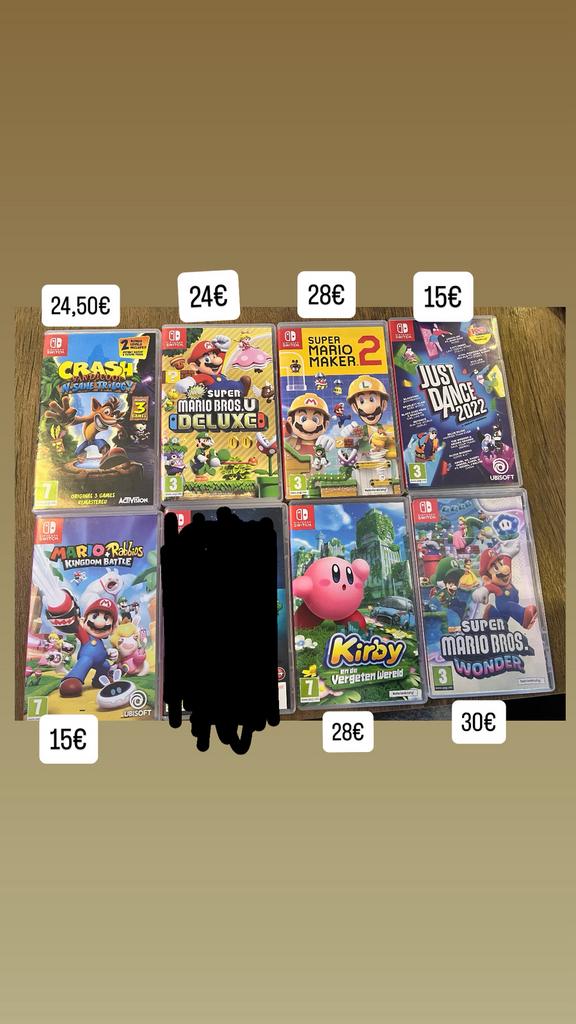 Nintendo Switch Games-Diverse, Ophalen of Verzenden, Zo goed als nieuw, Zonder controller, Switch Original