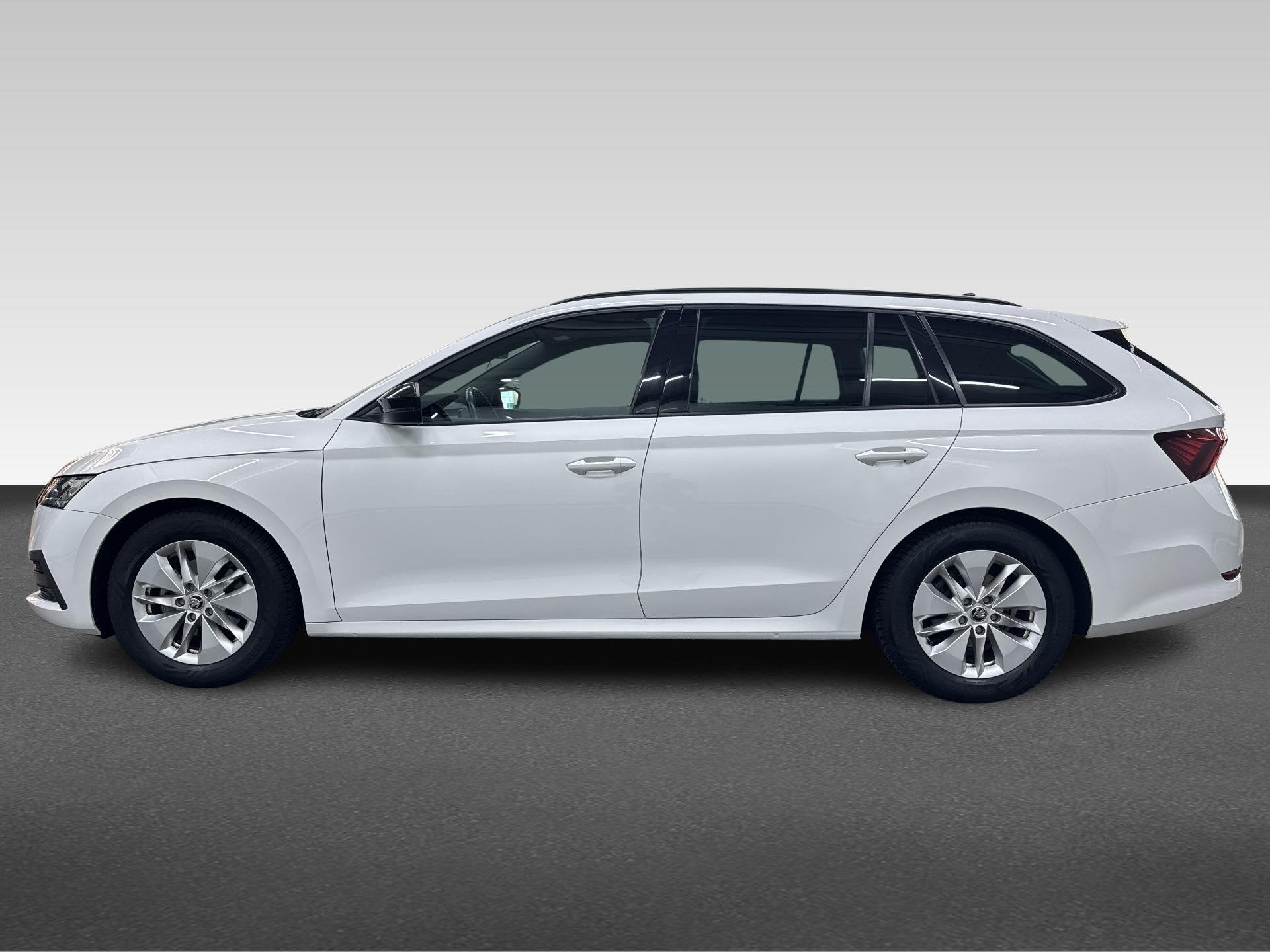 Skoda Octavia Combi 1.0 e-TSI Sport Business, Auto's, Gebruikt, Euro 6, Wit, 19 km/l