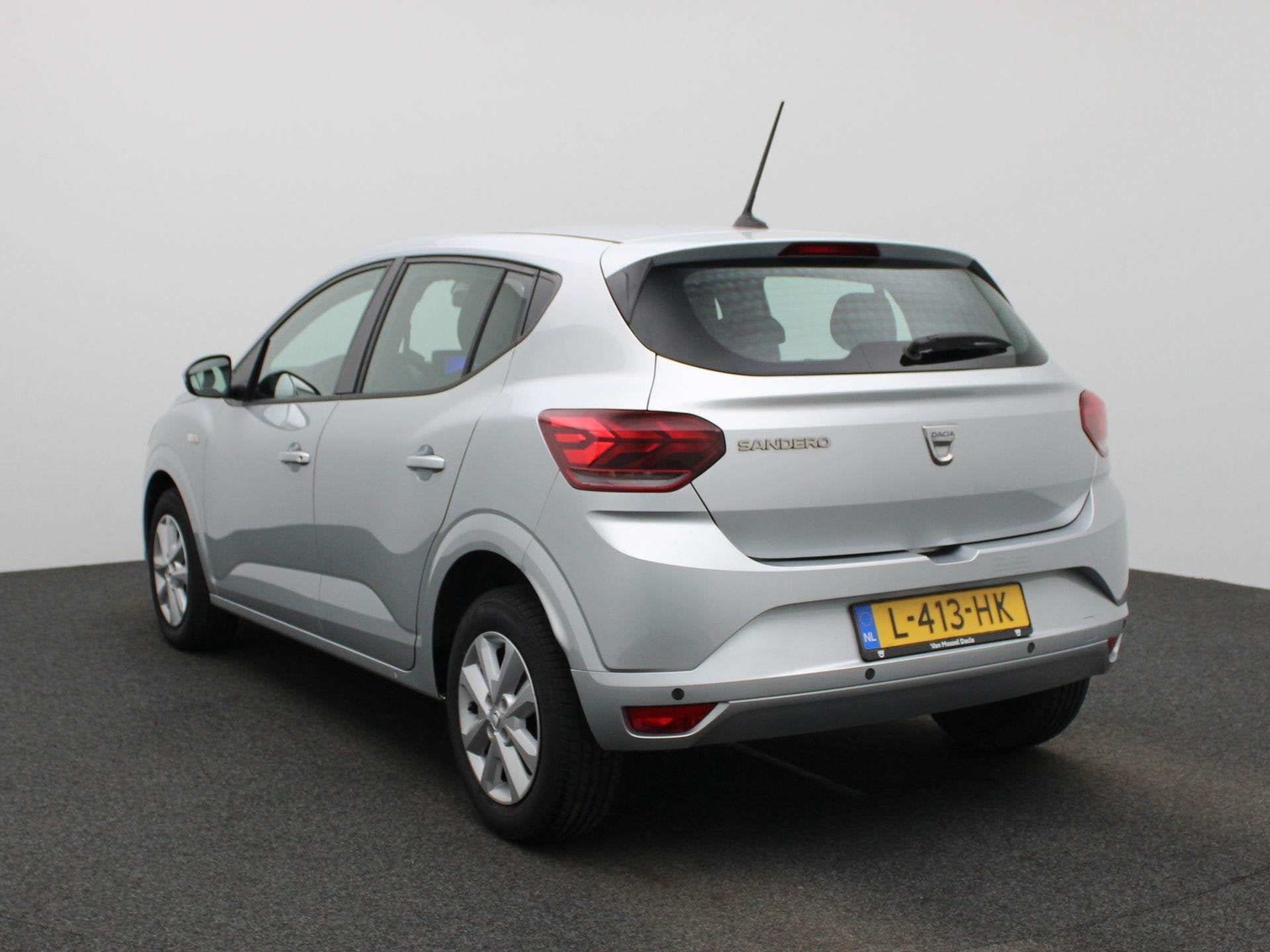 Dacia Sandero 1.0 TCe 90 Comfort, Auto's, Stof, Euro 6, Verwarmde buitenspiegels, Origineel Nederlands