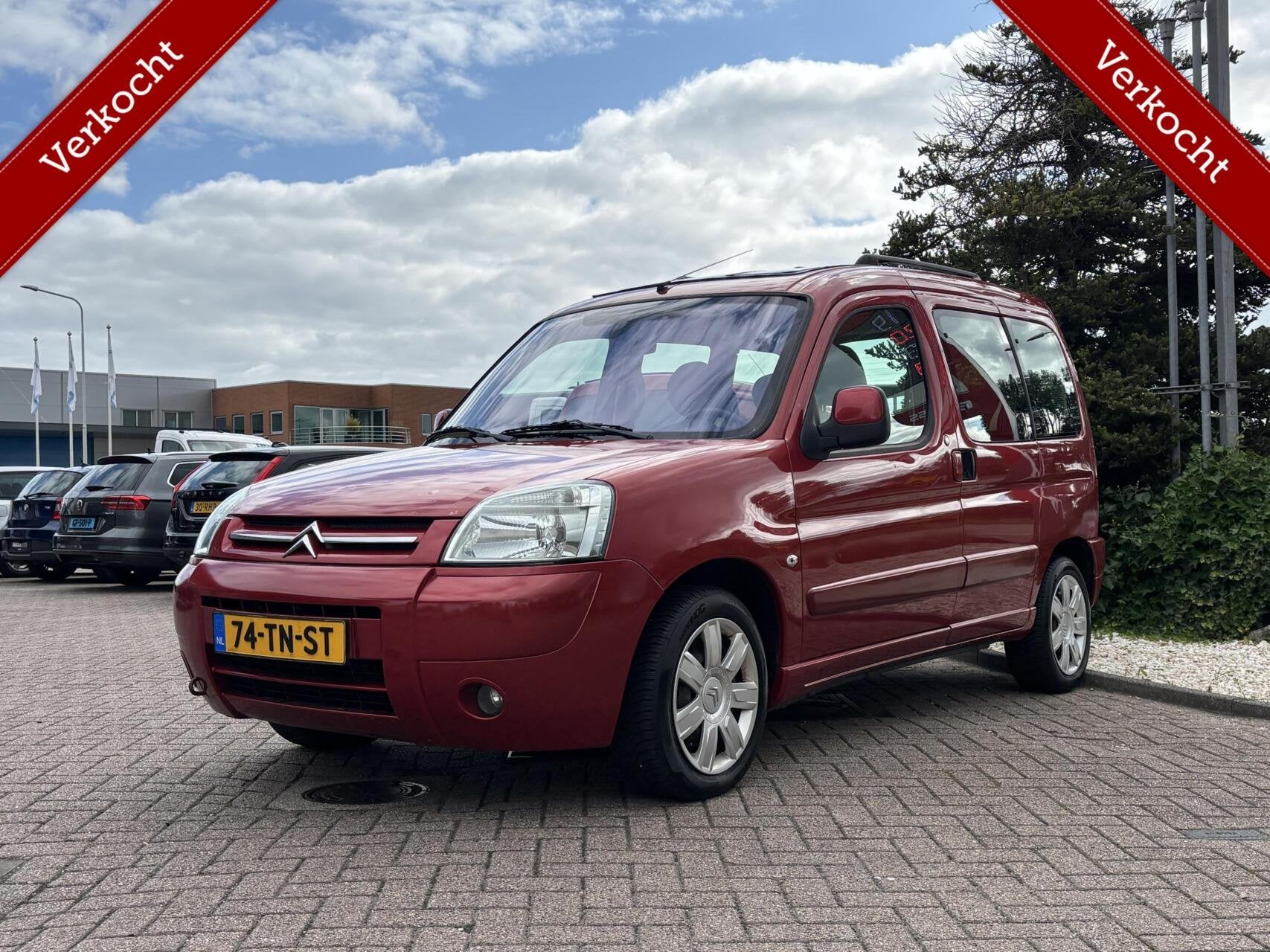 Citroen Berlingo combi 1.6 HDi Multispace, Airco, Cruise!, Auto's, Voorwielaandrijving, Stof, Gebruikt, Zwart