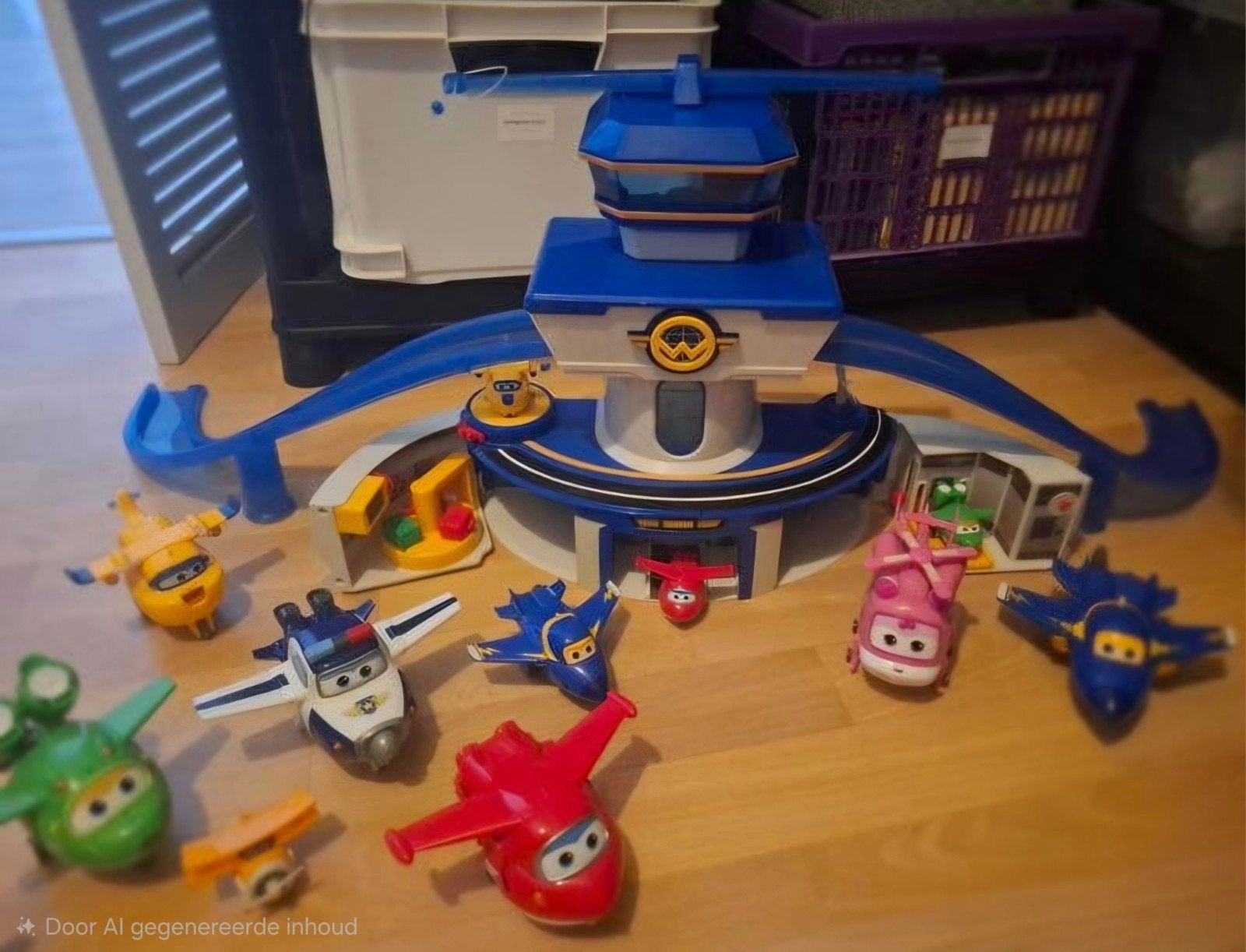 Complete speelset van Superwings, Ophalen of Verzenden, Gebruikt