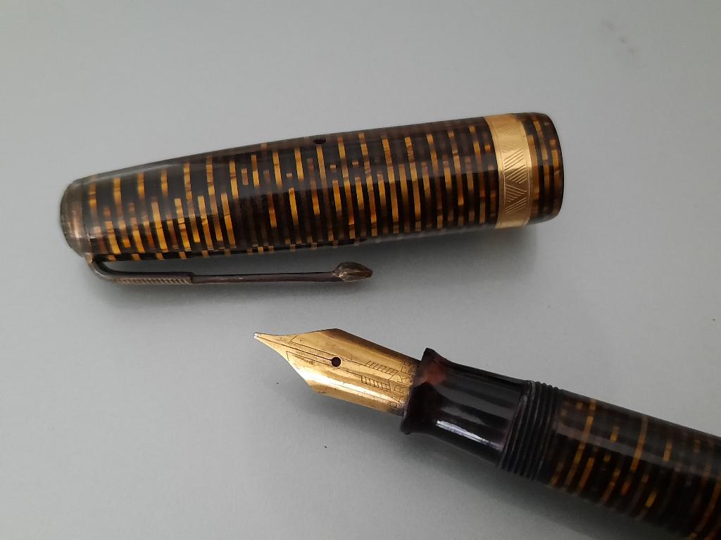 Parker vacumatic, Verzamelen, Pennenverzamelingen, Ophalen of Verzenden, Gebruikt, Vulpen, Parker
