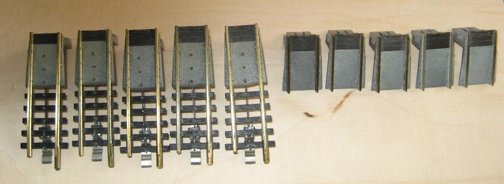 Fleischmann/ Märklin H0 uitbreidingsset voor AC-draaischijf., Gebruikt, Gelijkstroom of Wisselstroom, Rails, Ophalen of Verzenden