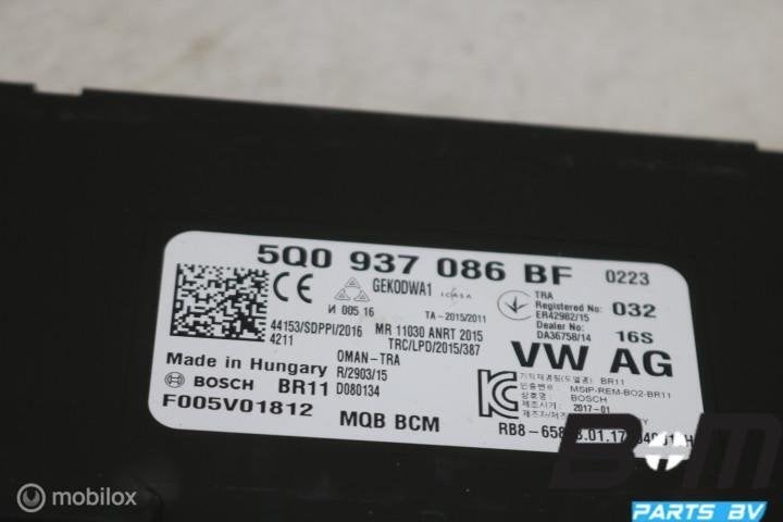 BCM (boordnetregelapparaat) VW Passat B8 5Q0937086BF, Gebruikt