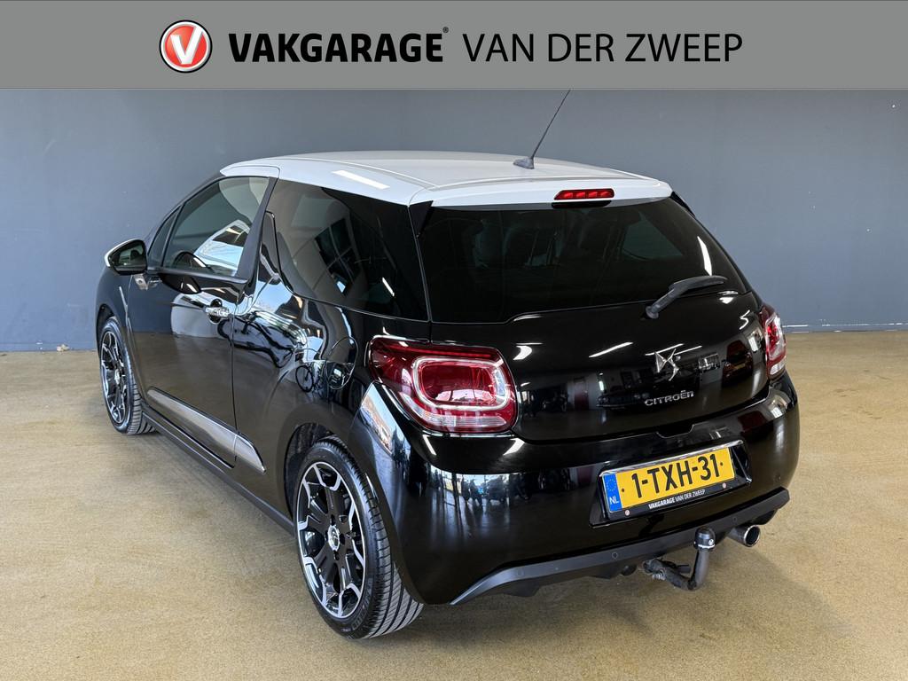 Citroën DS3 1.2 VTi So Chic | Leder (bj 2014), Voorwielaandrijving, Euro 5, Start-stop-systeem, Gebruikt