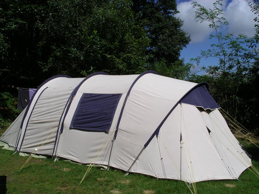 Tunneltent Active Leisure Brixen 4, uitvoering zwaar katoen, Caravans en Kamperen, Ophalen, Zo goed als nieuw, Tot en met 4