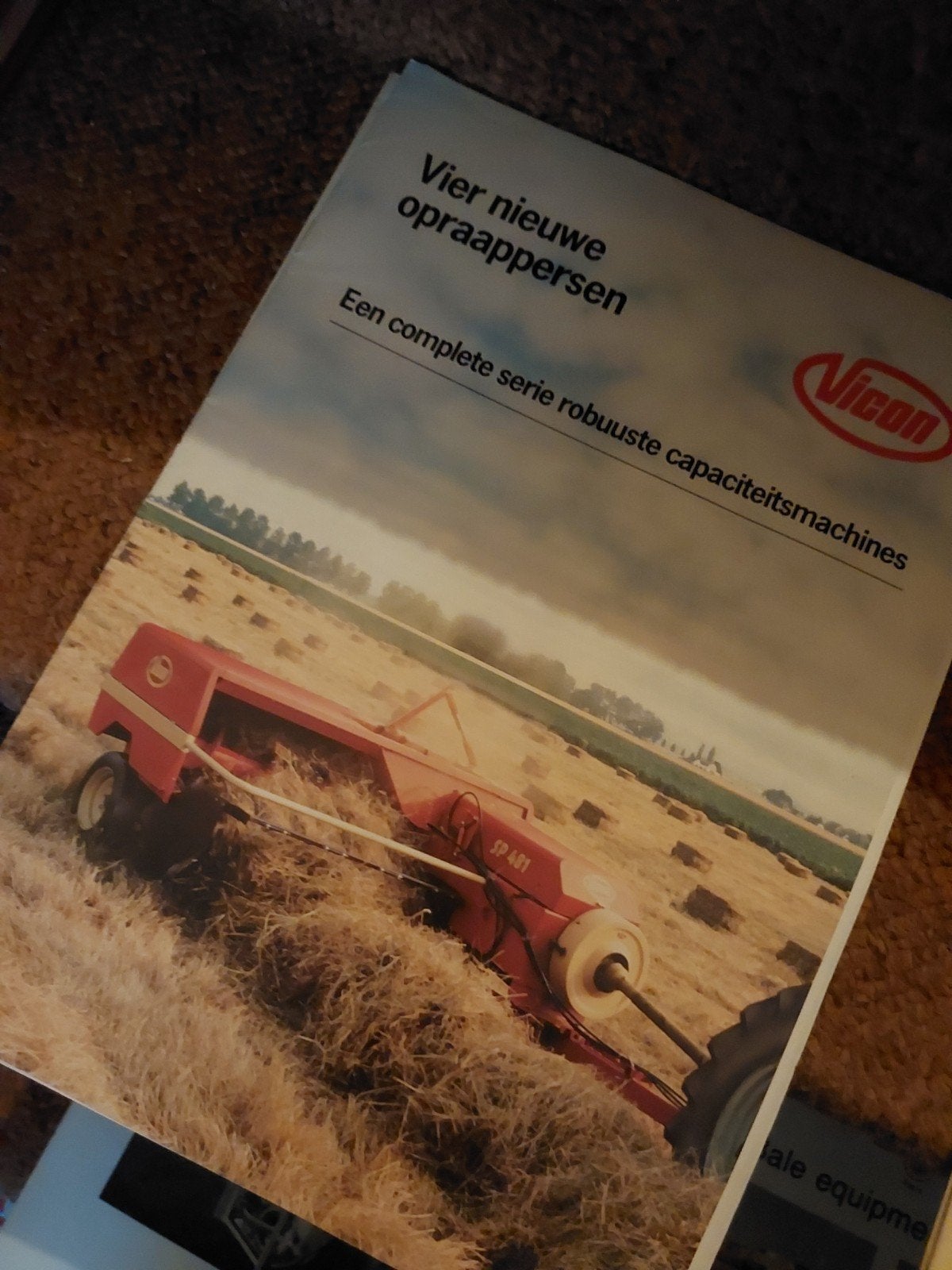Diverse landbouwmachines folders - Meijer, Vicon, Bomi, Boeken, Ophalen of Verzenden, Gelezen, Catalogus