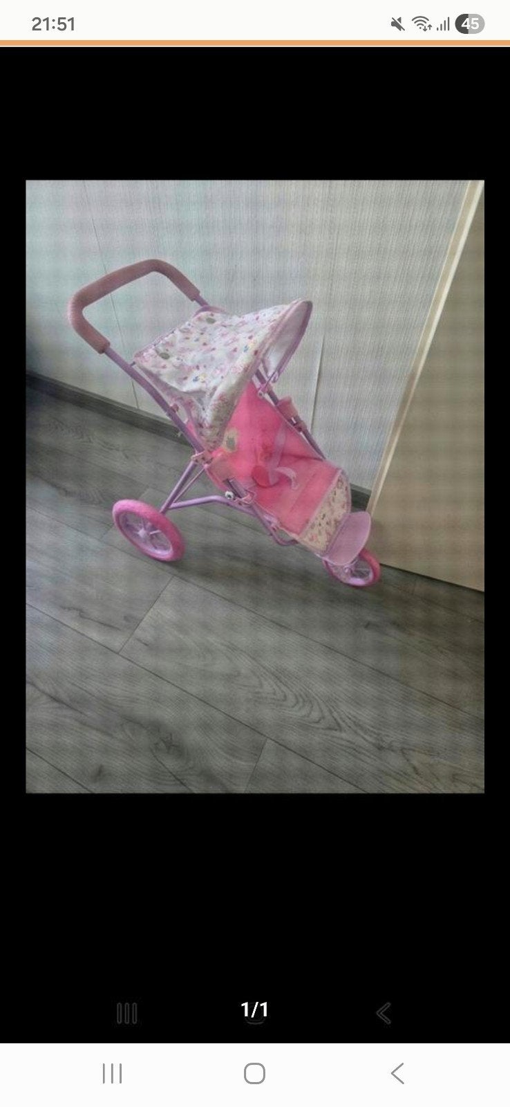 Poppenwagen, Ophalen of Verzenden, Zo goed als nieuw, Babypop
