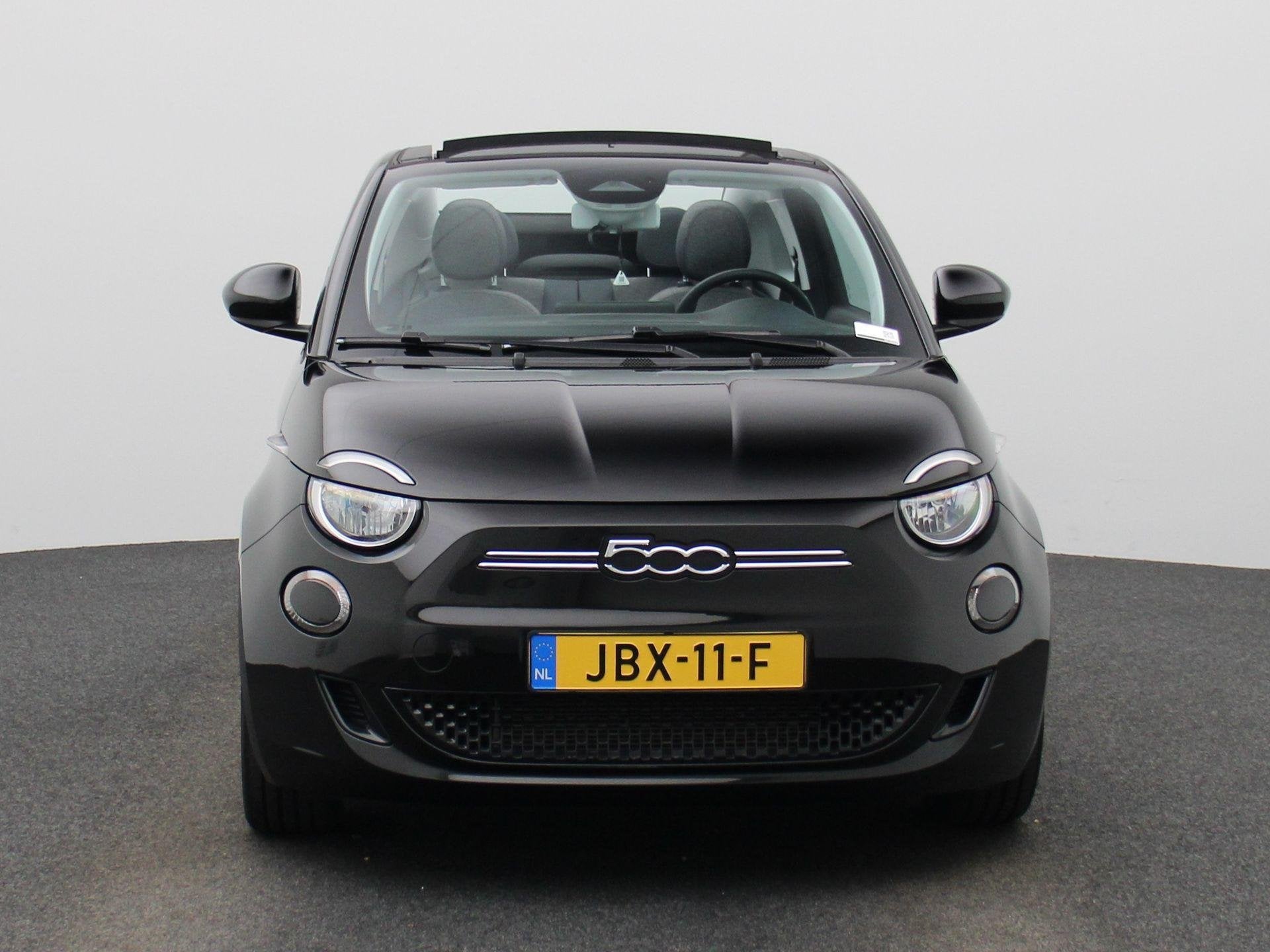 Fiat 500 C Icon 42 kWh | Apple Carplay / Android Auto | Keyl, Auto's, 12 maanden, Stof, Gebruikt, 118 pk