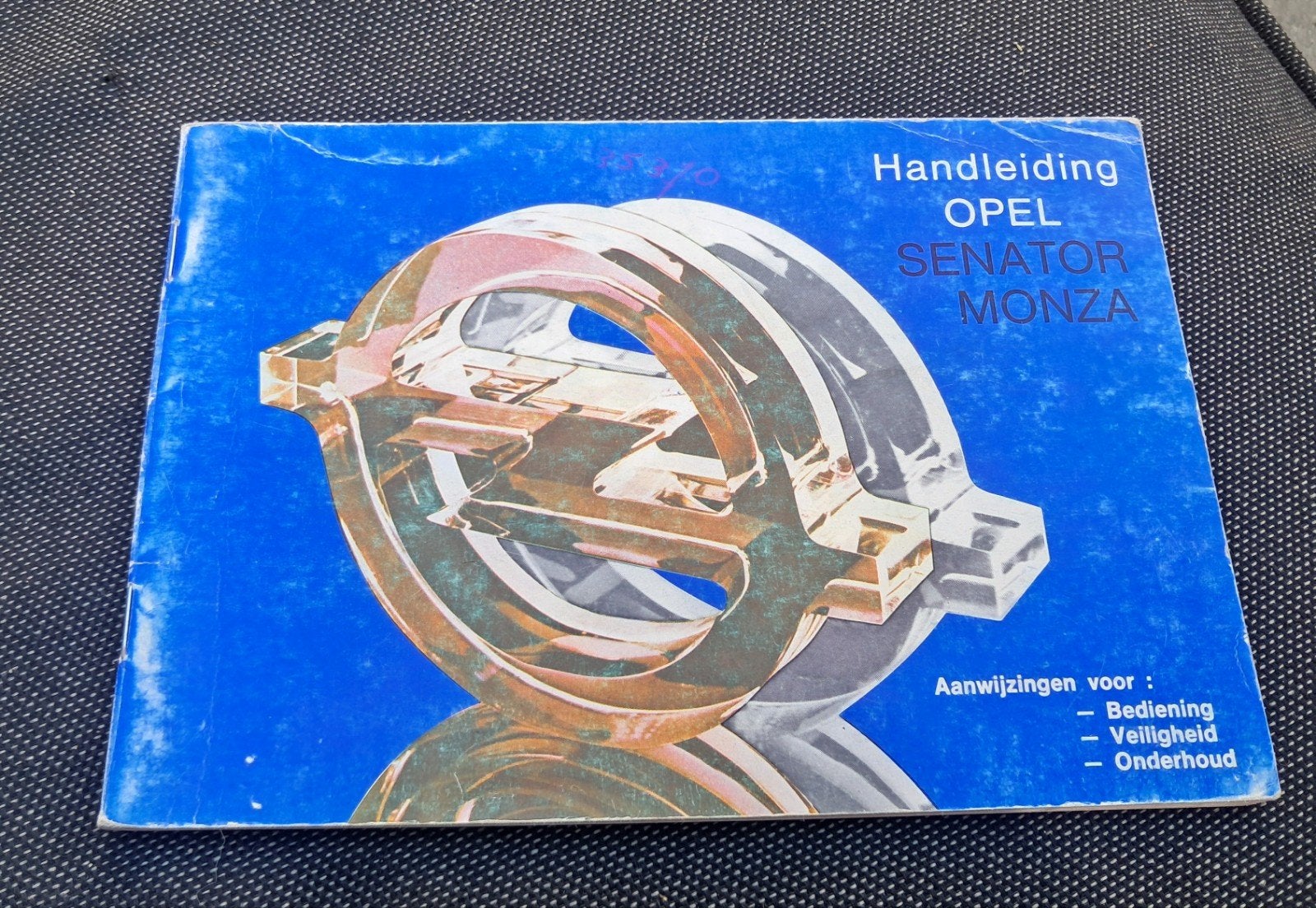 Handleiding Opel Senator Monza (Uitgave december 1981), Ophalen of Verzenden