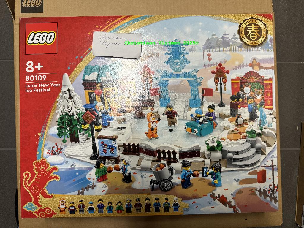 Lego 80109 Lunar NY Ice Festival - NIEUW in sealed doos, Ophalen, Nieuw, Icons, Complete set