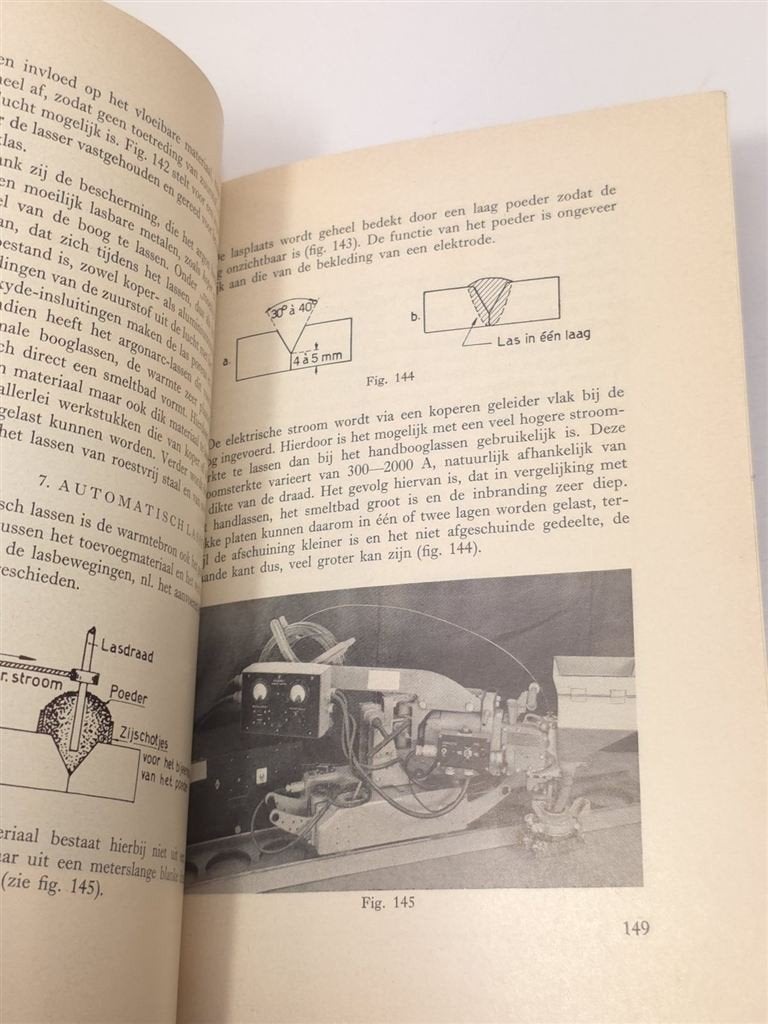 Lasopleiding — Vintage Leerboek Elektrisch Booglassen 1961, Ophalen of Verzenden, Gelezen, Bouwkunde
