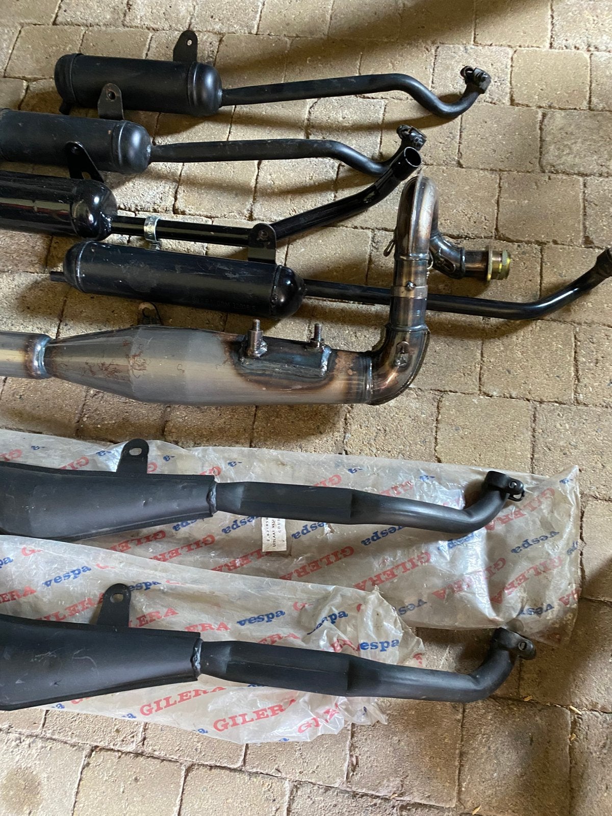 Vespa uitlaten, Fietsen en Brommers, Ophalen of Verzenden, Nieuw, Overige merken
